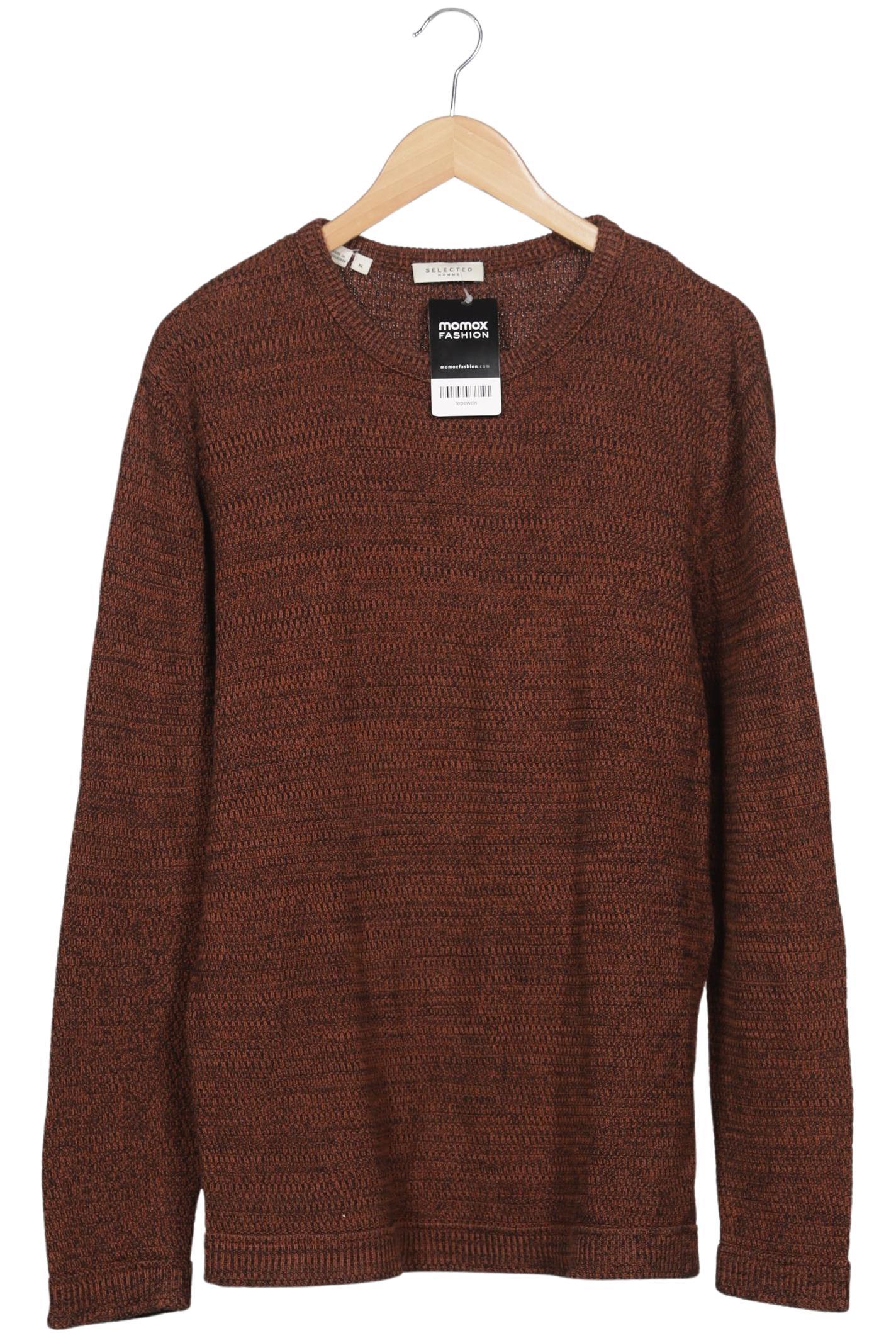 

Selected Herren Pullover, braun, Gr. 54