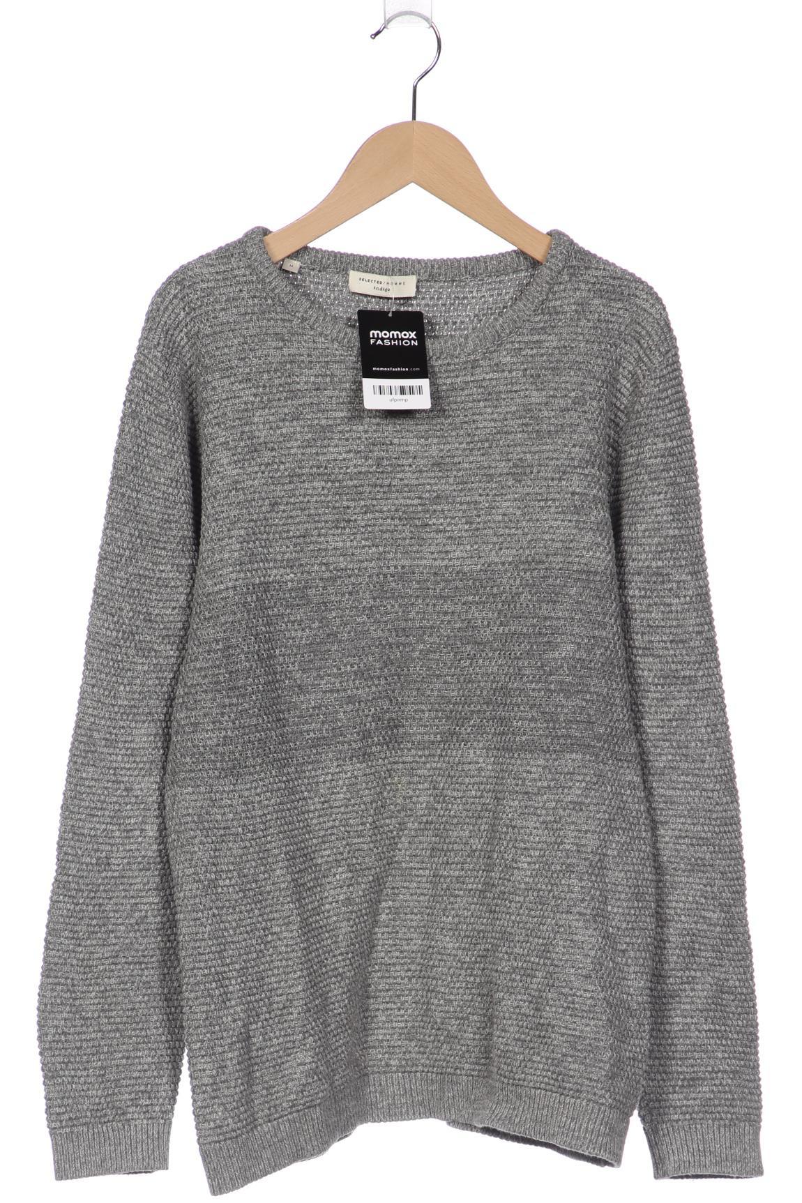 

SELECTED Herren Pullover, grau