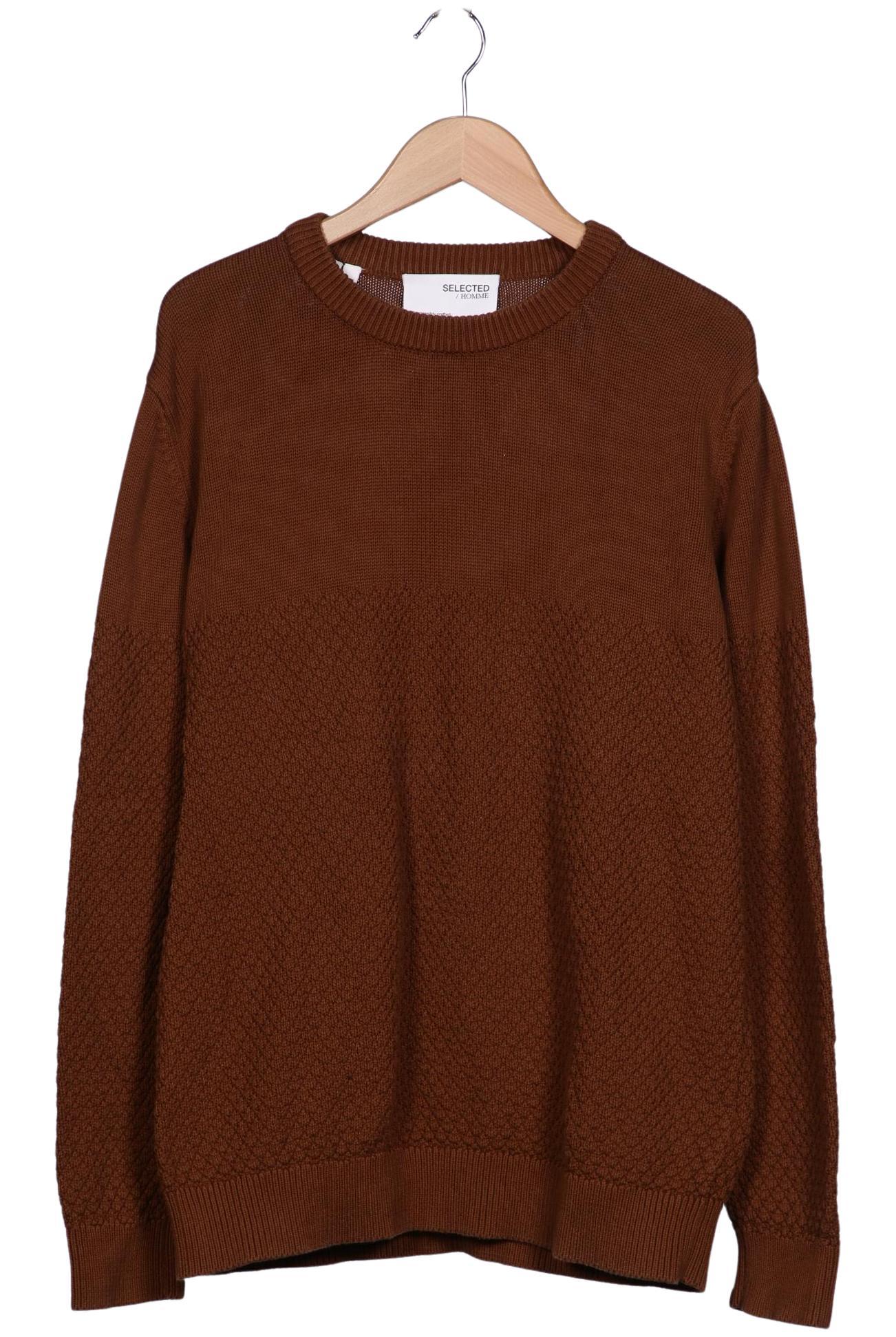 

Selected Herren Pullover, braun, Gr. 54