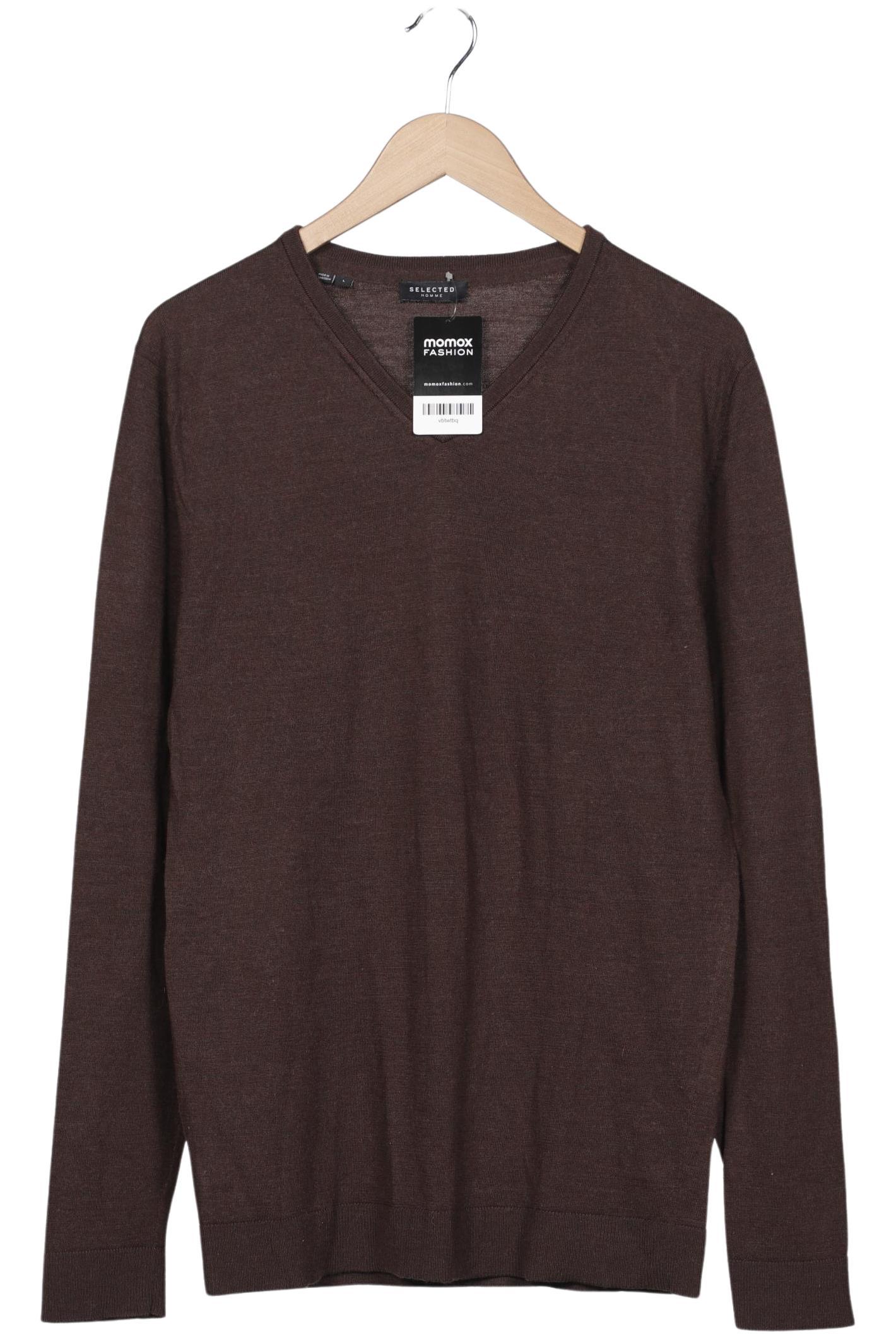 

Selected Herren Pullover, braun, Gr. 52