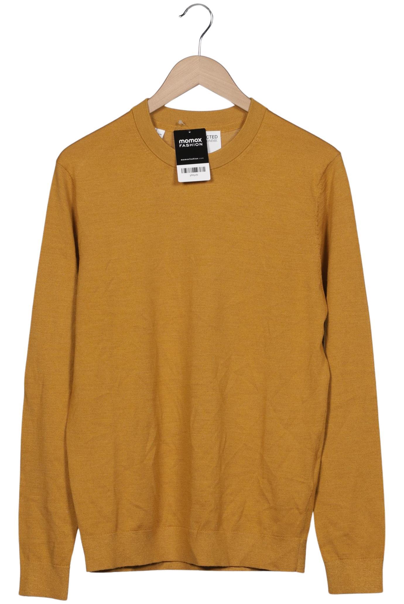 

Selected Herren Pullover, gelb, Gr. 48