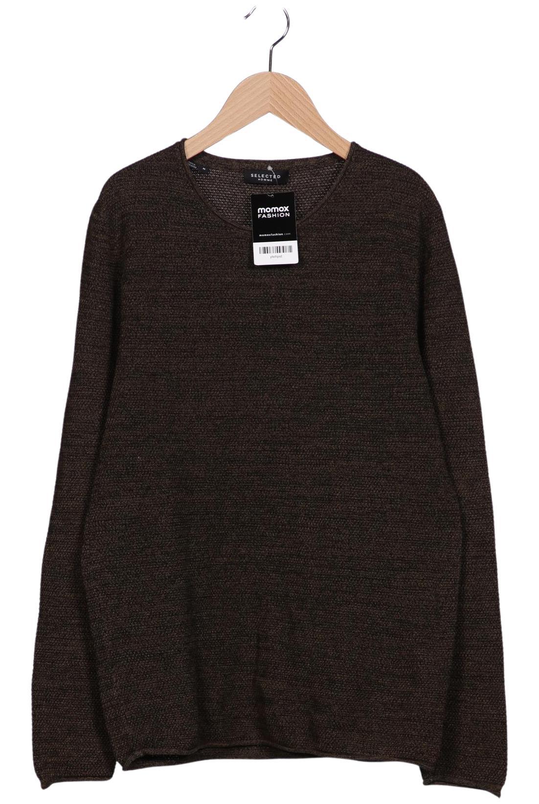 

Selected Herren Pullover, braun, Gr. 48