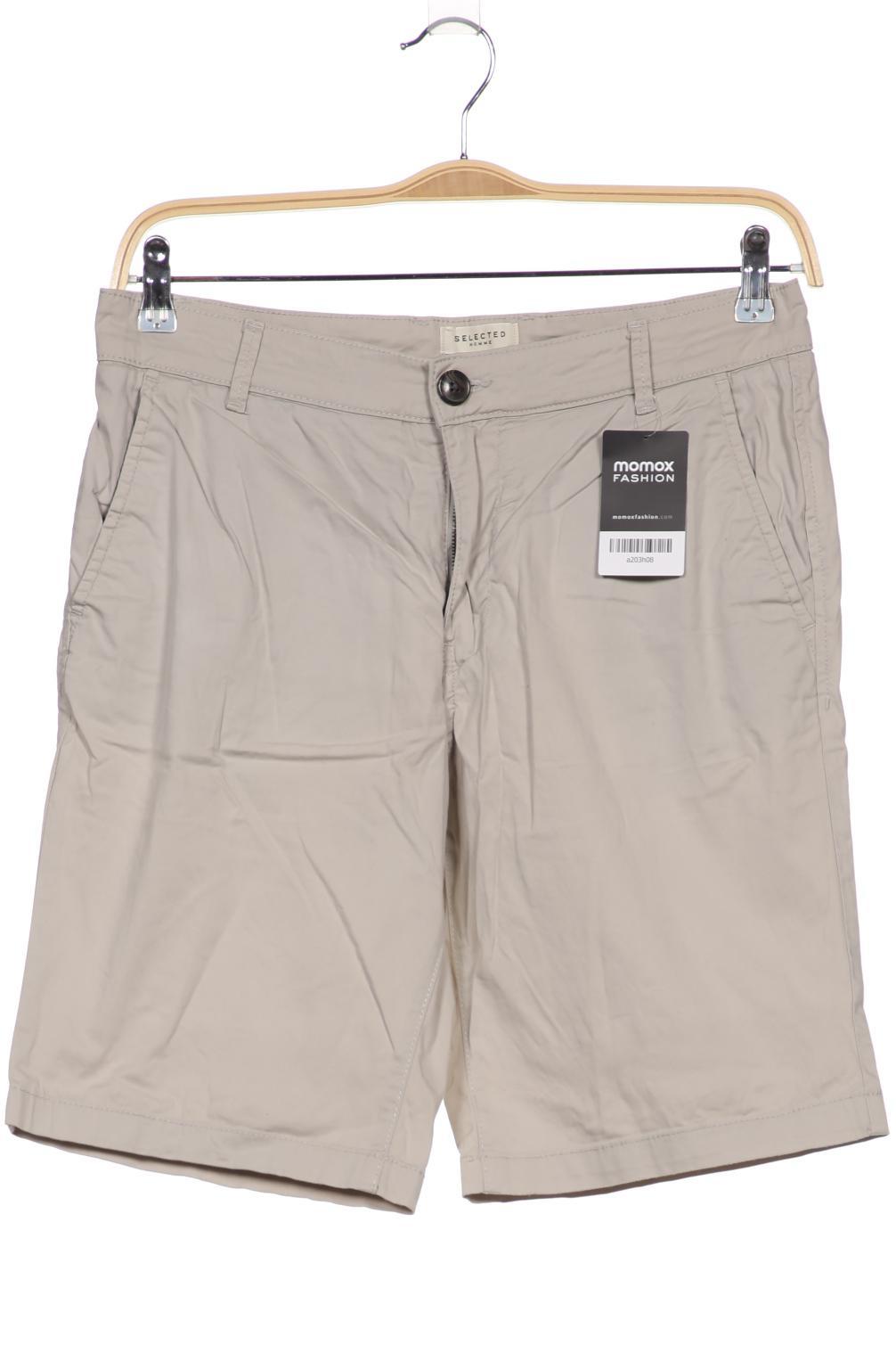 

SELECTED Herren Shorts, cremeweiß