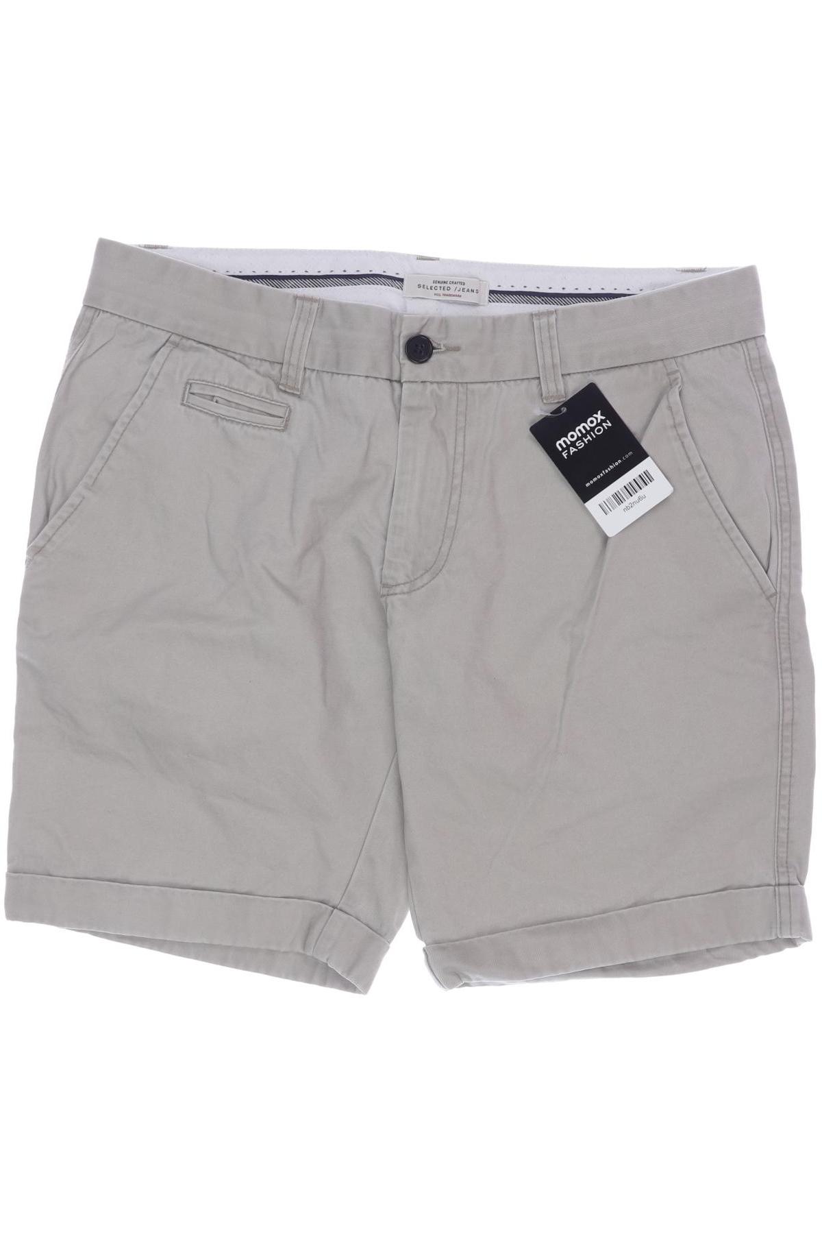 

SELECTED Herren Shorts, cremeweiß