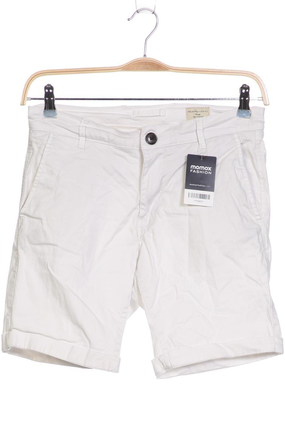 

Selected Herren Shorts, weiß, Gr. 46