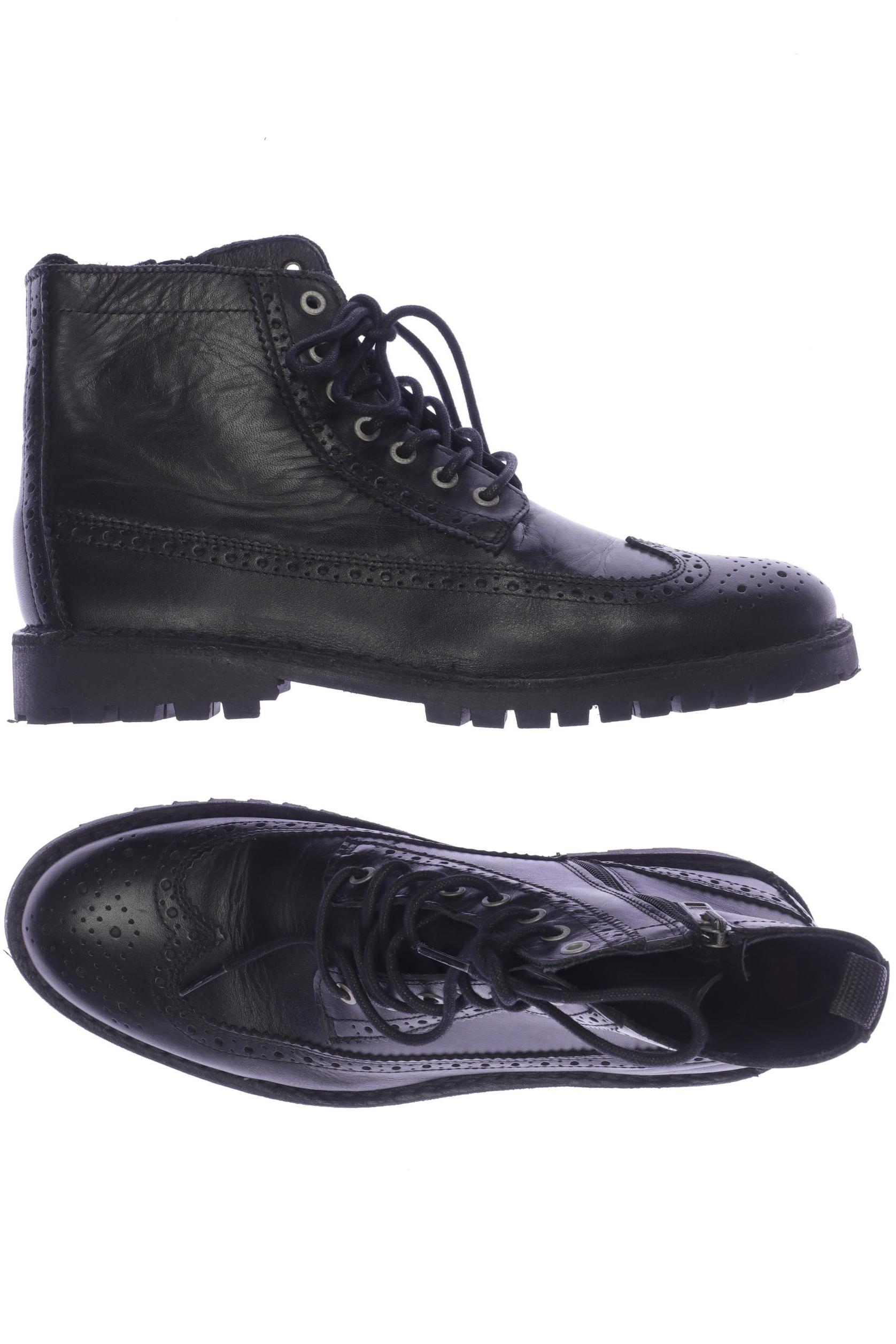 

Selected Herren Stiefel, schwarz, Gr. 43