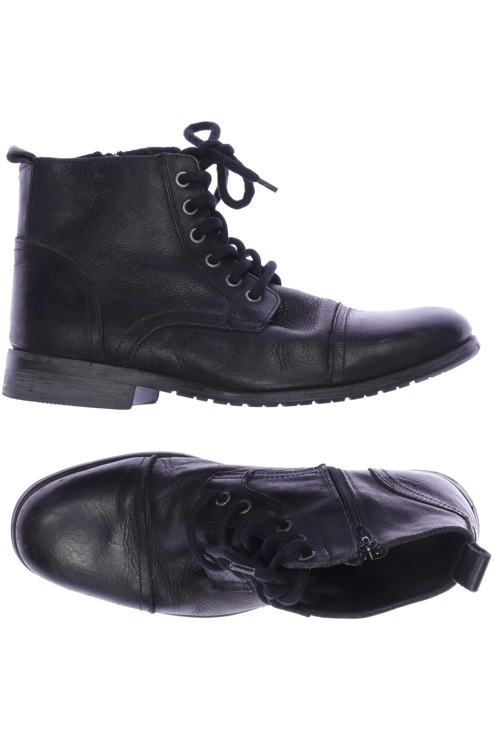 

Selected Herren Stiefel, schwarz, Gr. 42