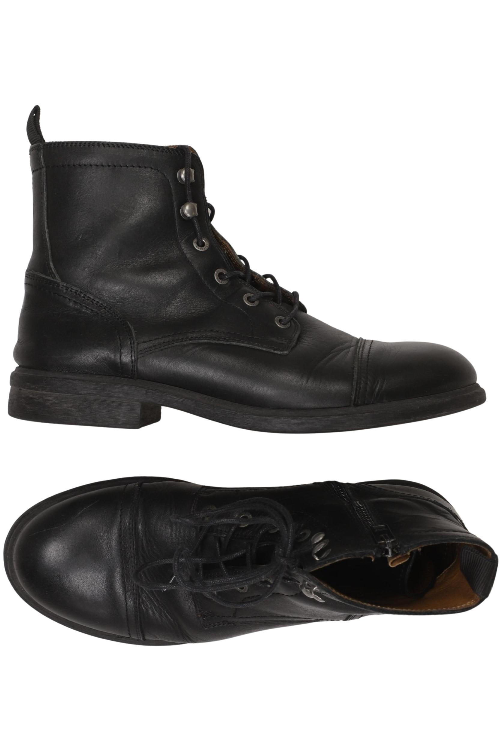 

Selected Herren Stiefel, schwarz, Gr. 41