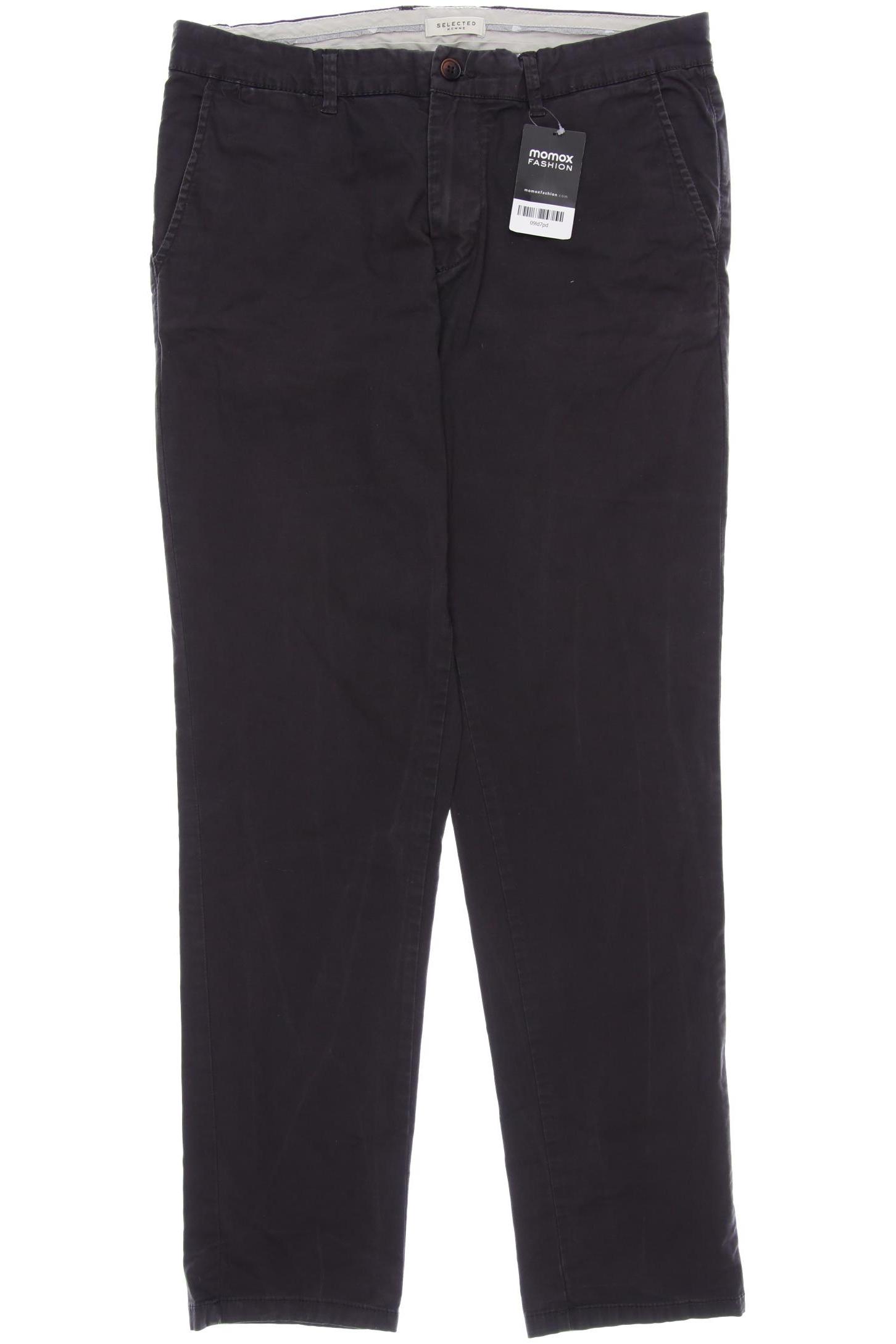 

SELECTED Herren Stoffhose, grau