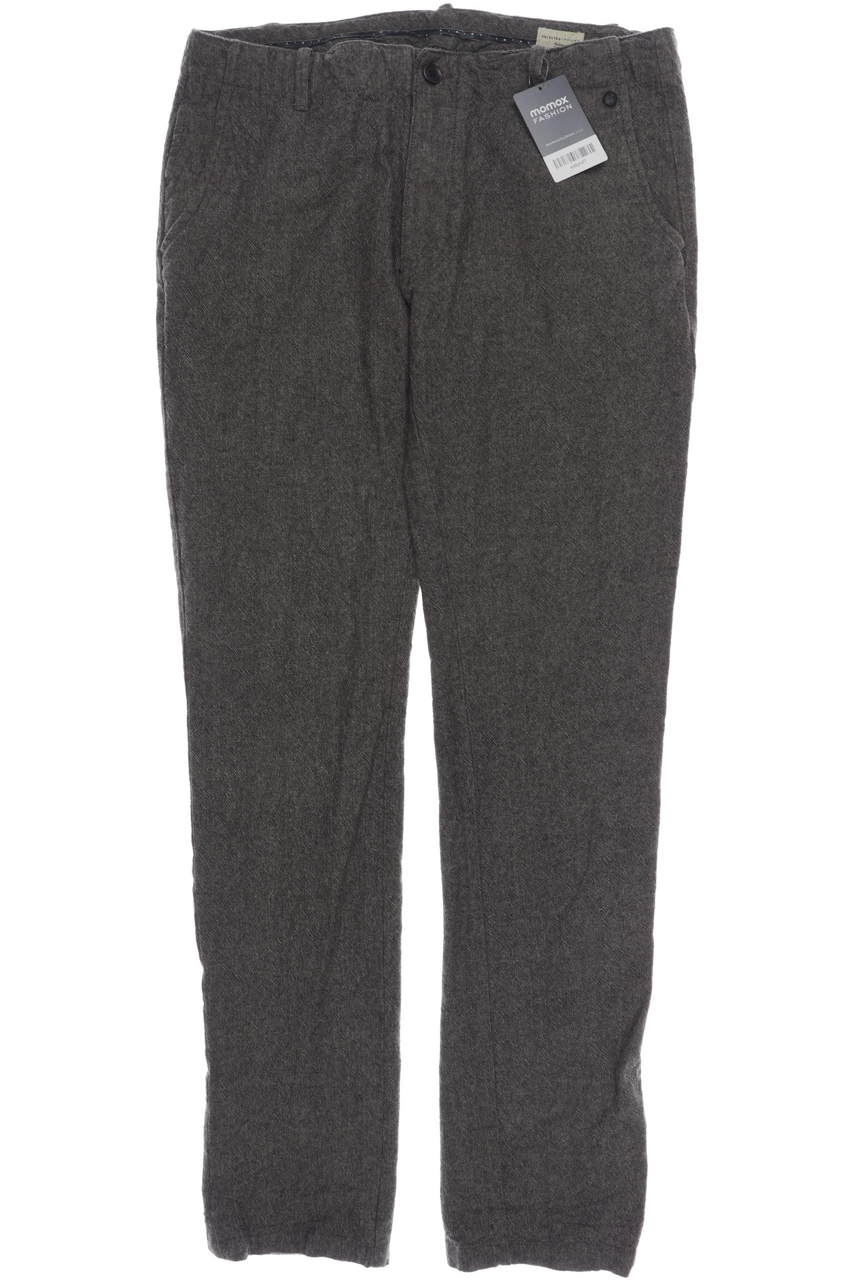 

Selected Herren Stoffhose, braun, Gr. 34