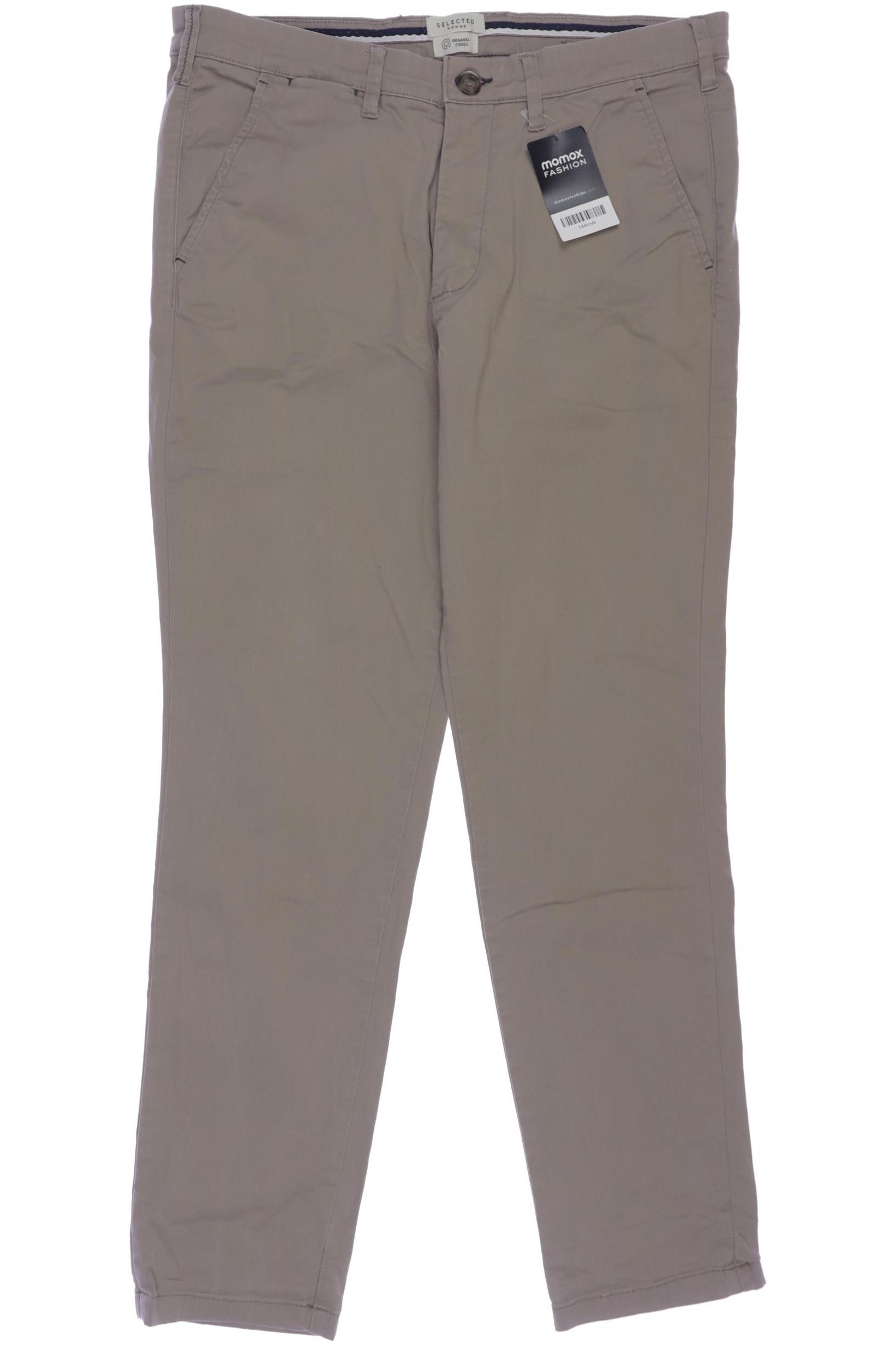 

Selected Herren Stoffhose, beige, Gr. 34