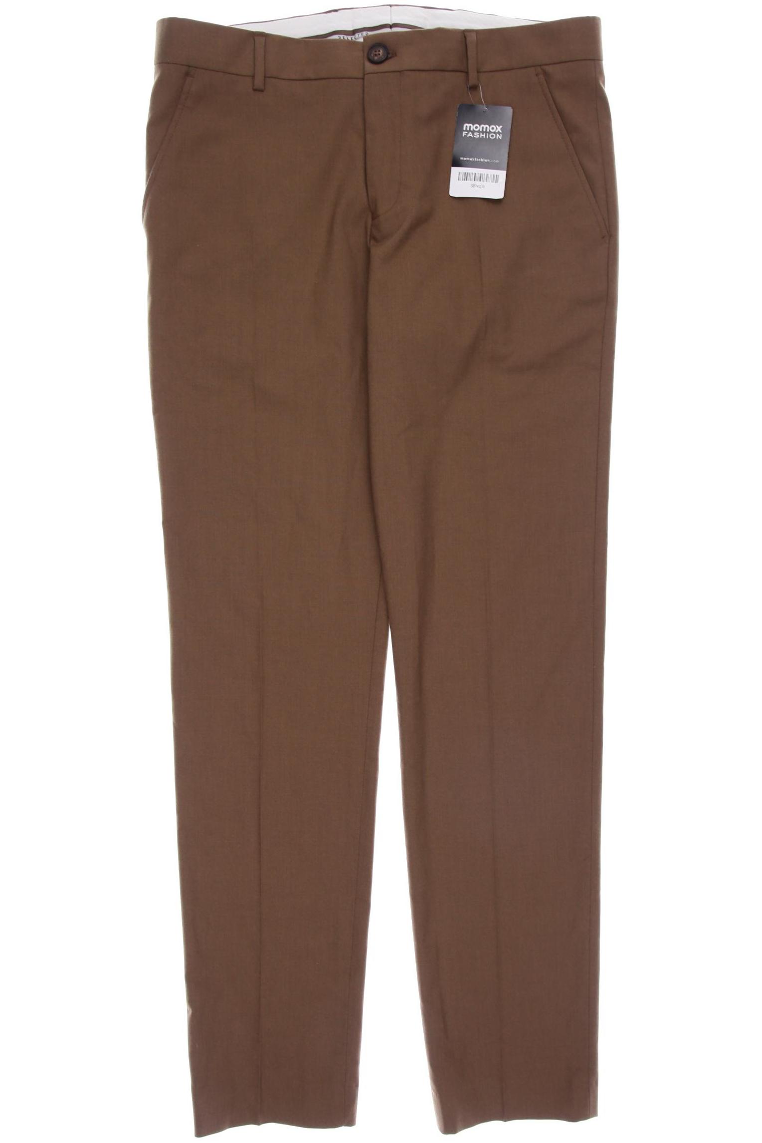 

Selected Herren Stoffhose, braun, Gr. 30