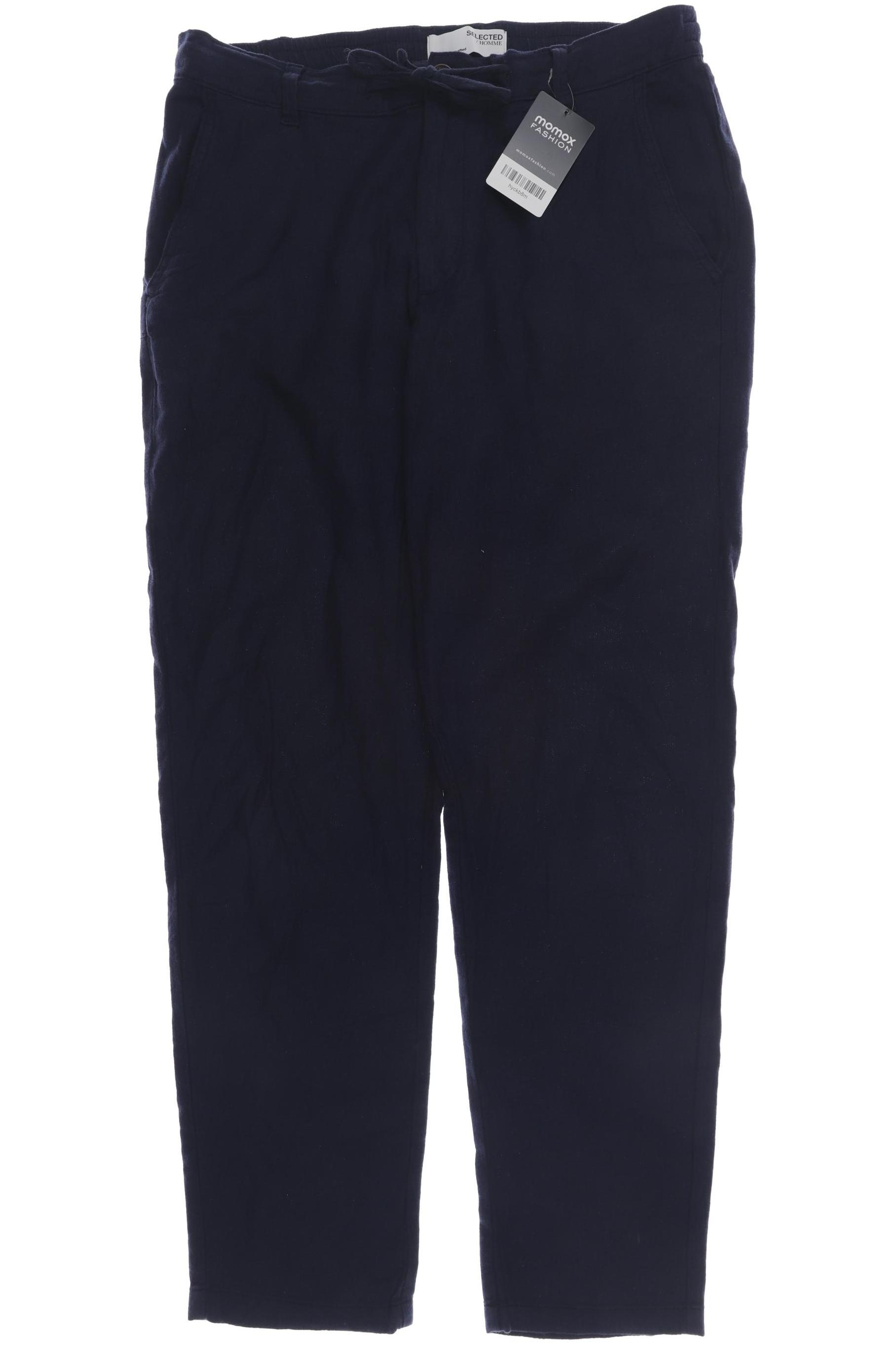 

SELECTED Herren Stoffhose, marineblau