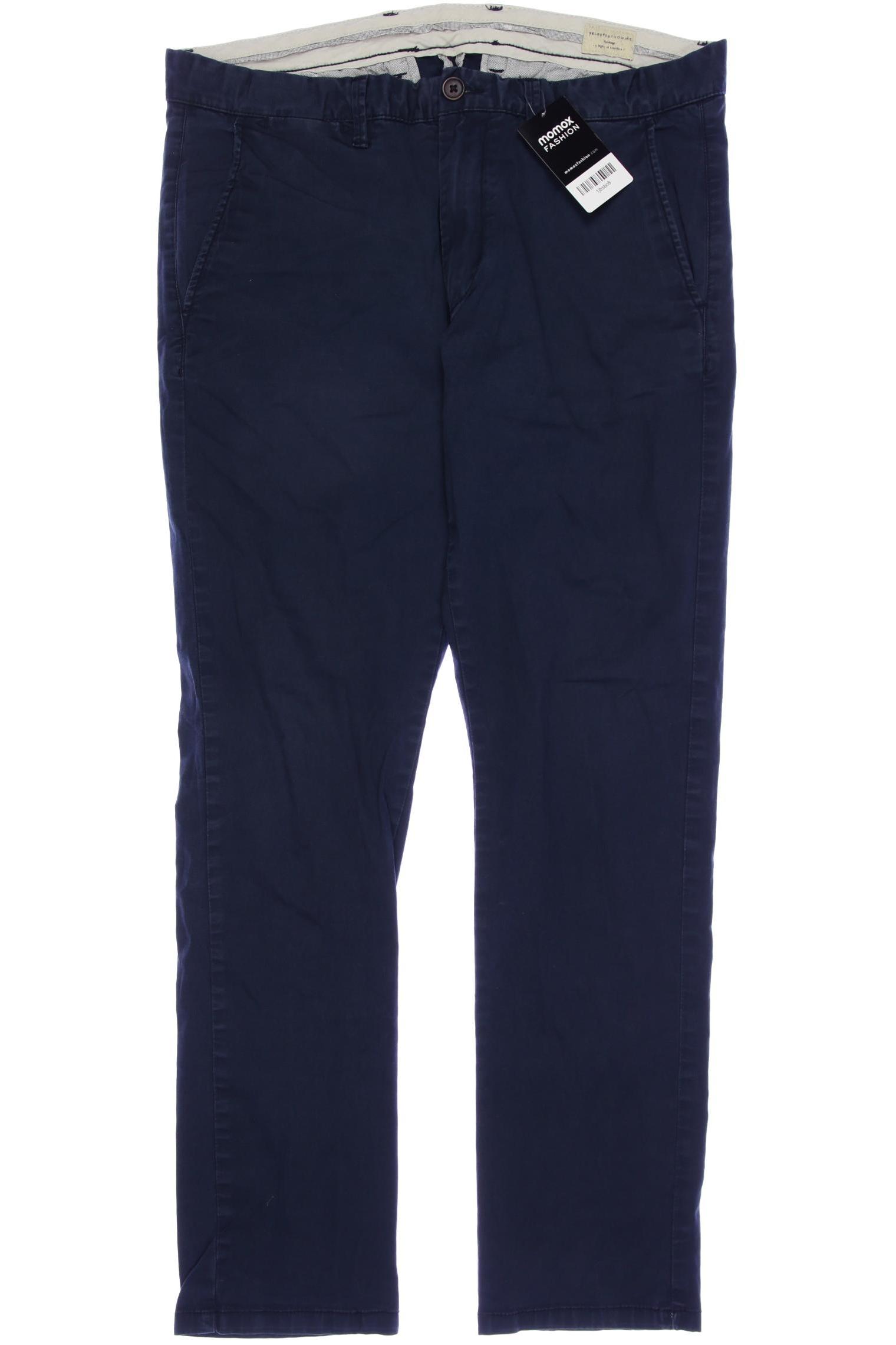 

Selected Herren Stoffhose, marineblau, Gr. 33