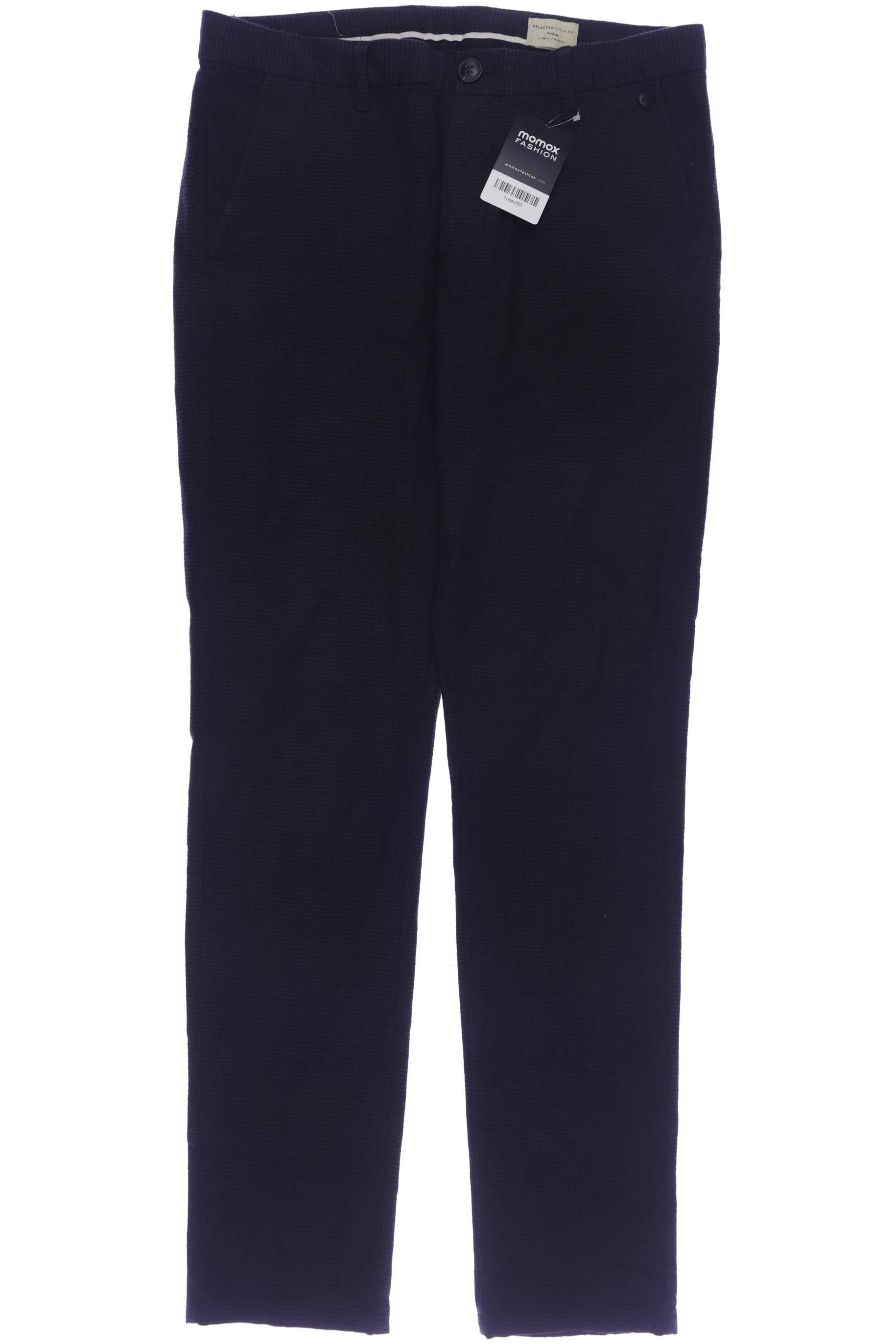 

Selected Herren Stoffhose, schwarz, Gr. 30