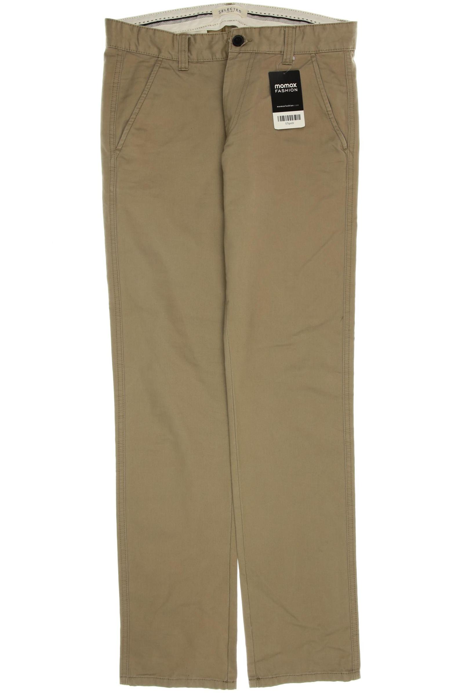 

SELECTED Herren Stoffhose, beige