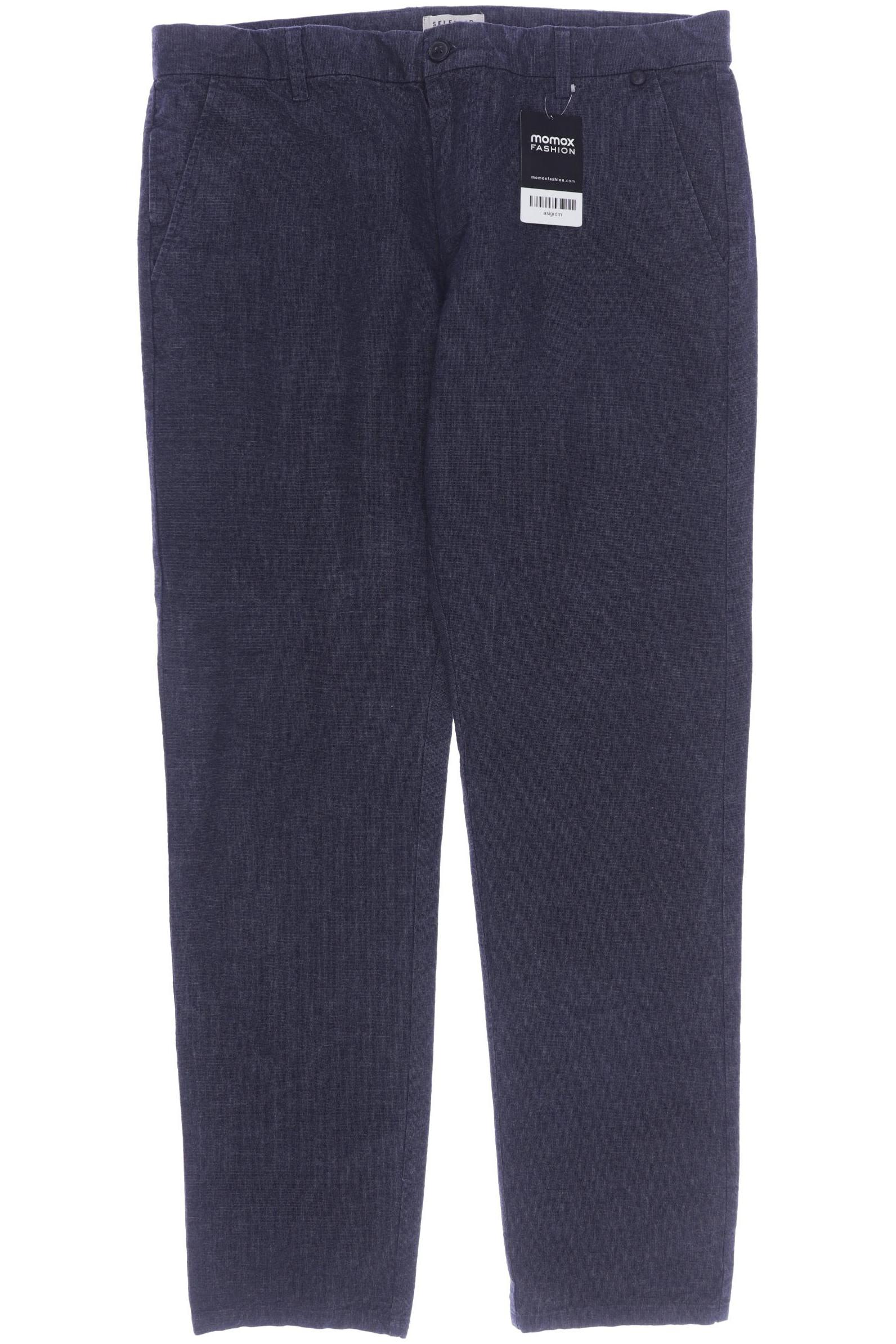 

Selected Herren Stoffhose, marineblau, Gr. 34
