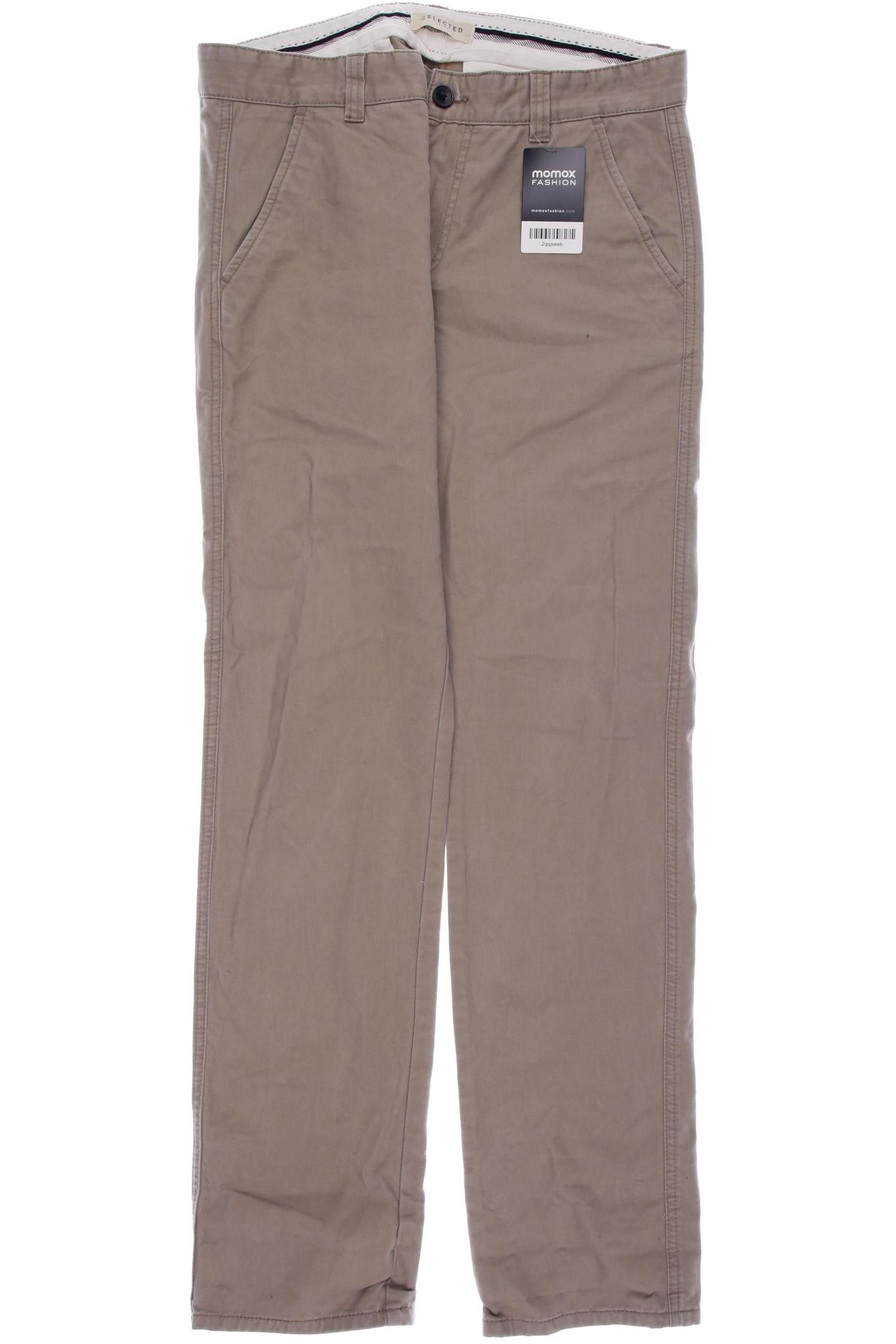 

SELECTED Herren Stoffhose, beige