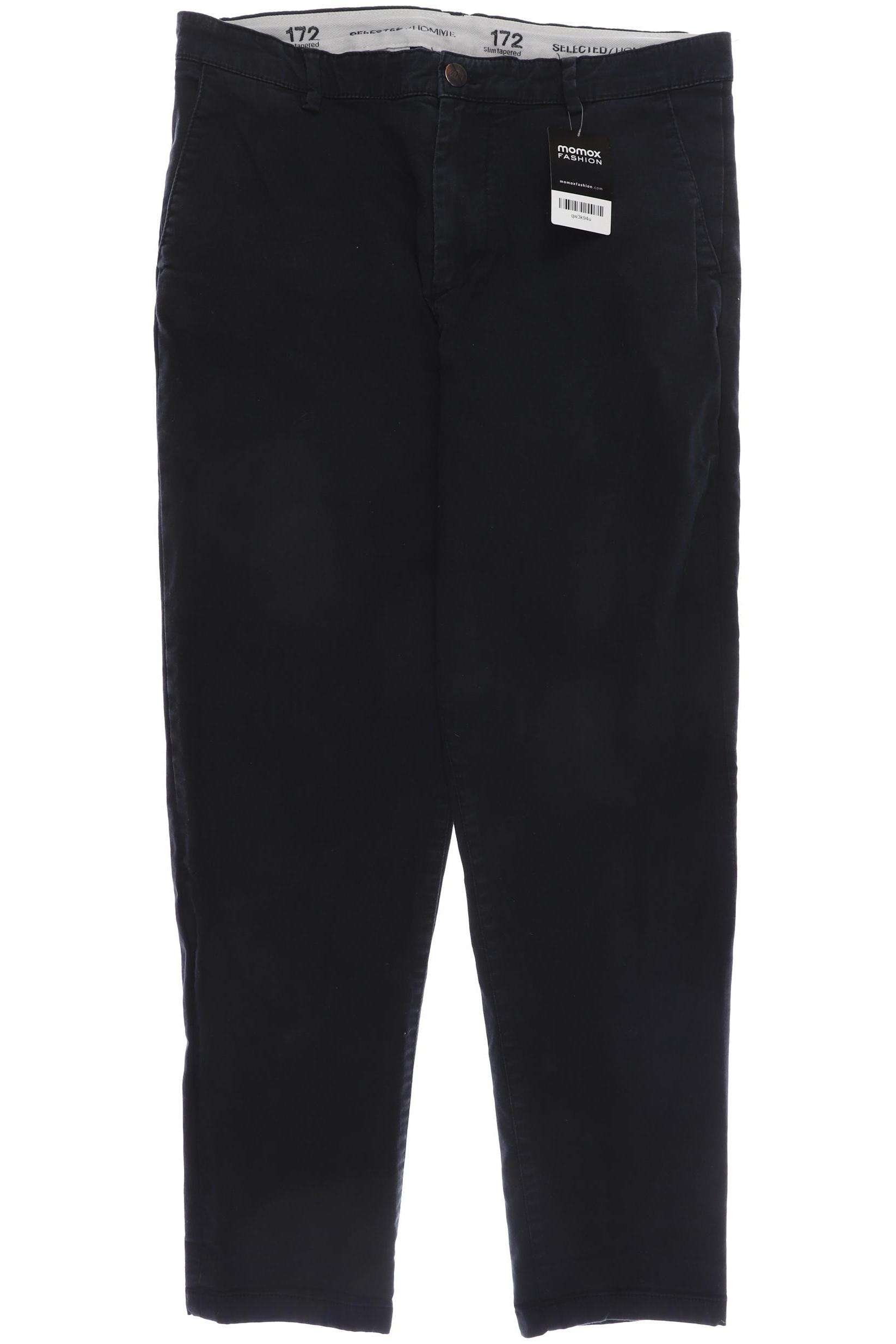 

Selected Herren Stoffhose, schwarz, Gr. 34