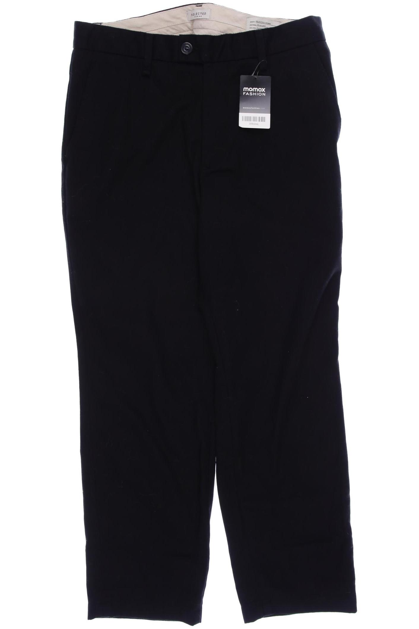 

SELECTED Herren Stoffhose, schwarz