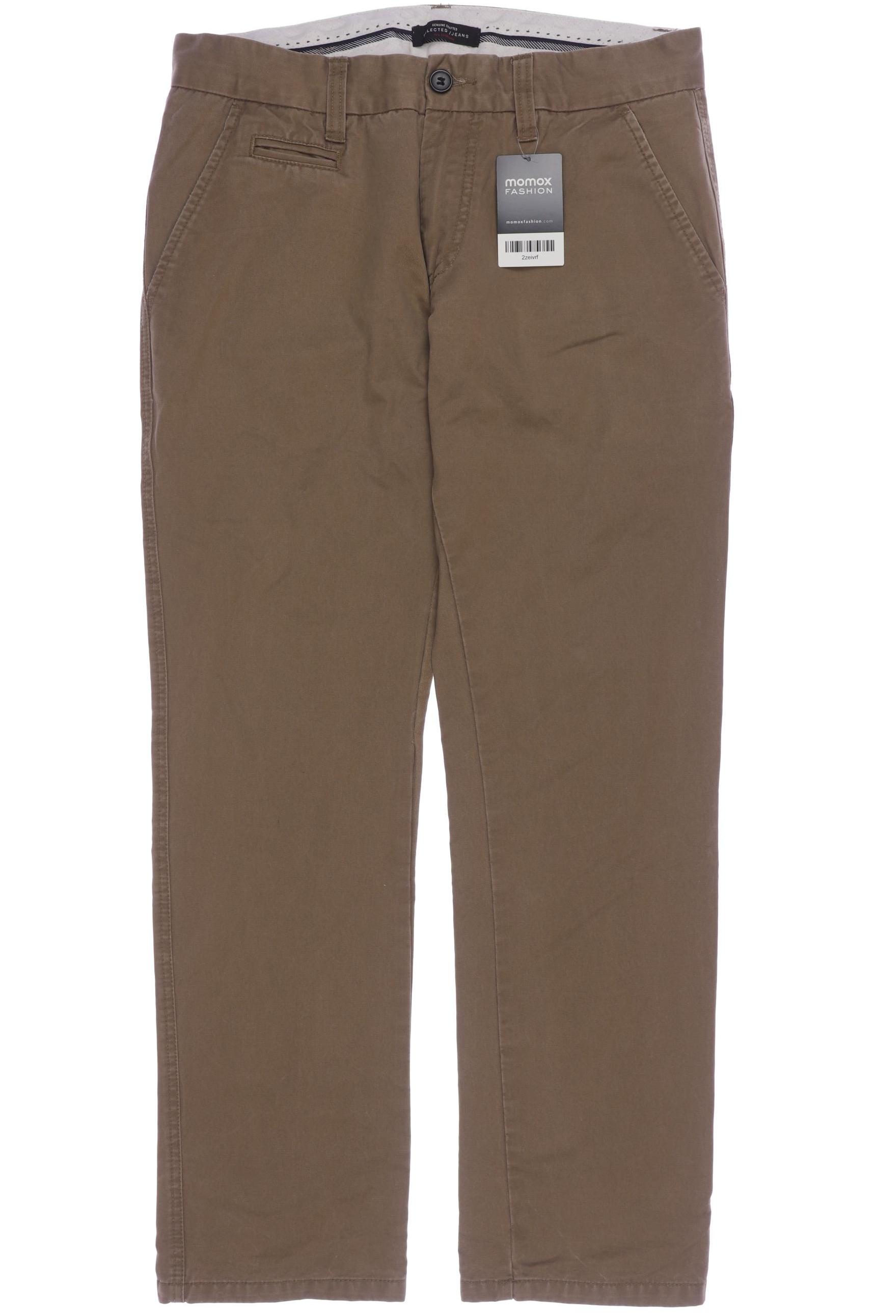 

Selected Herren Stoffhose, braun, Gr. 31