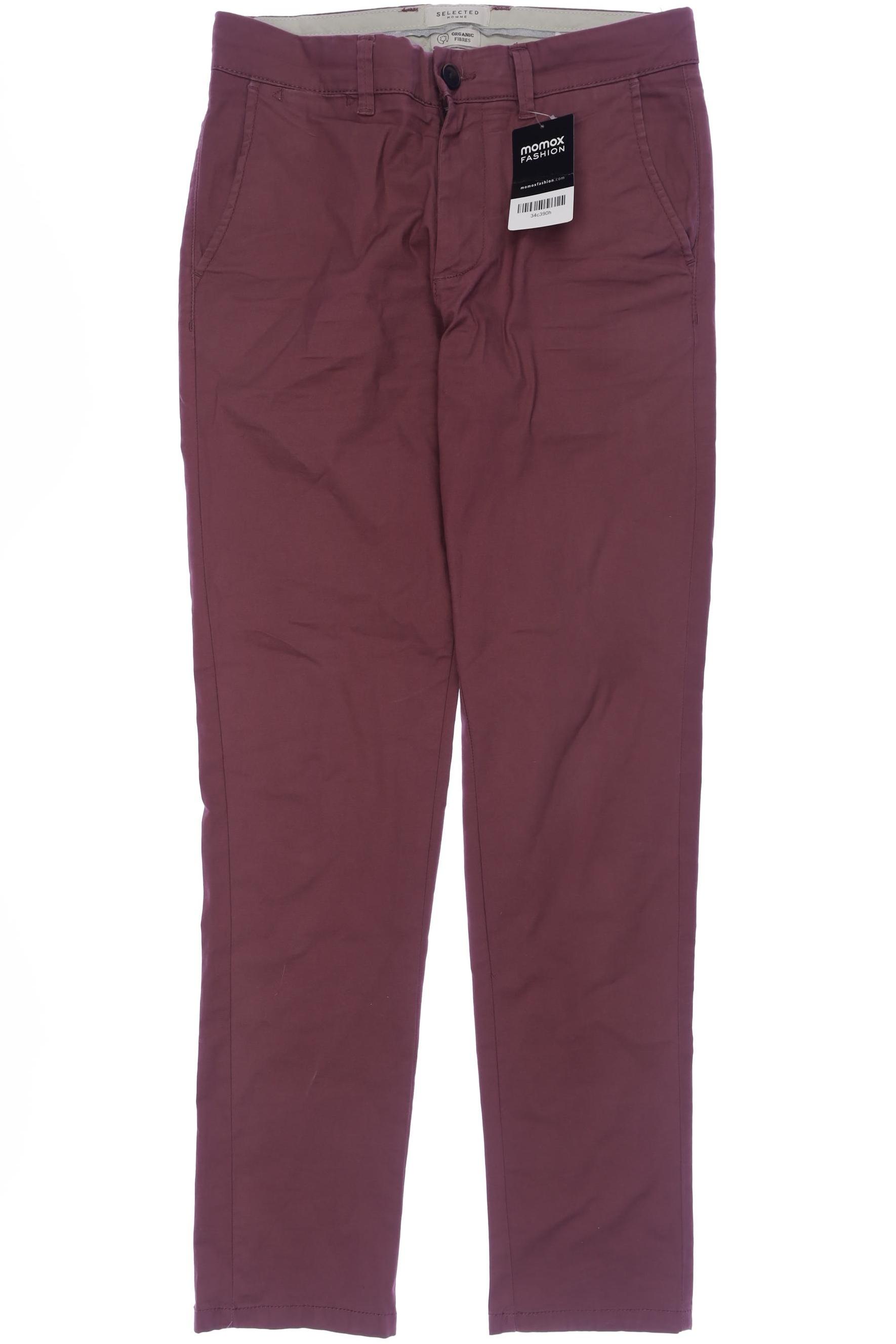 

Selected Herren Stoffhose, pink, Gr. 28