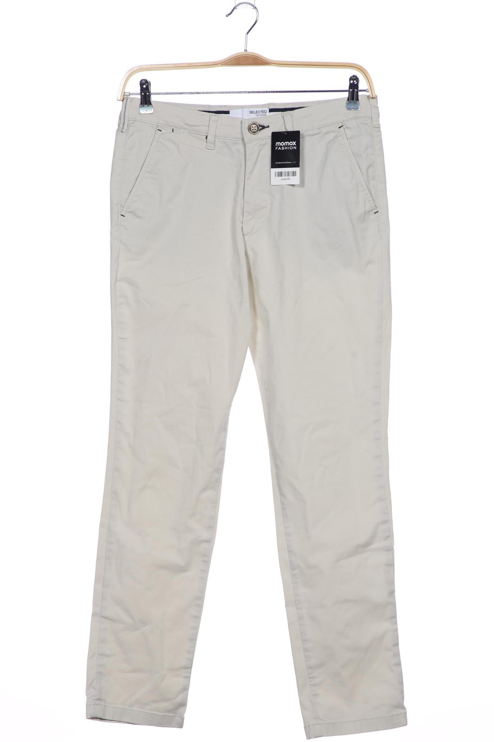 

Selected Herren Stoffhose, cremeweiß, Gr. 32