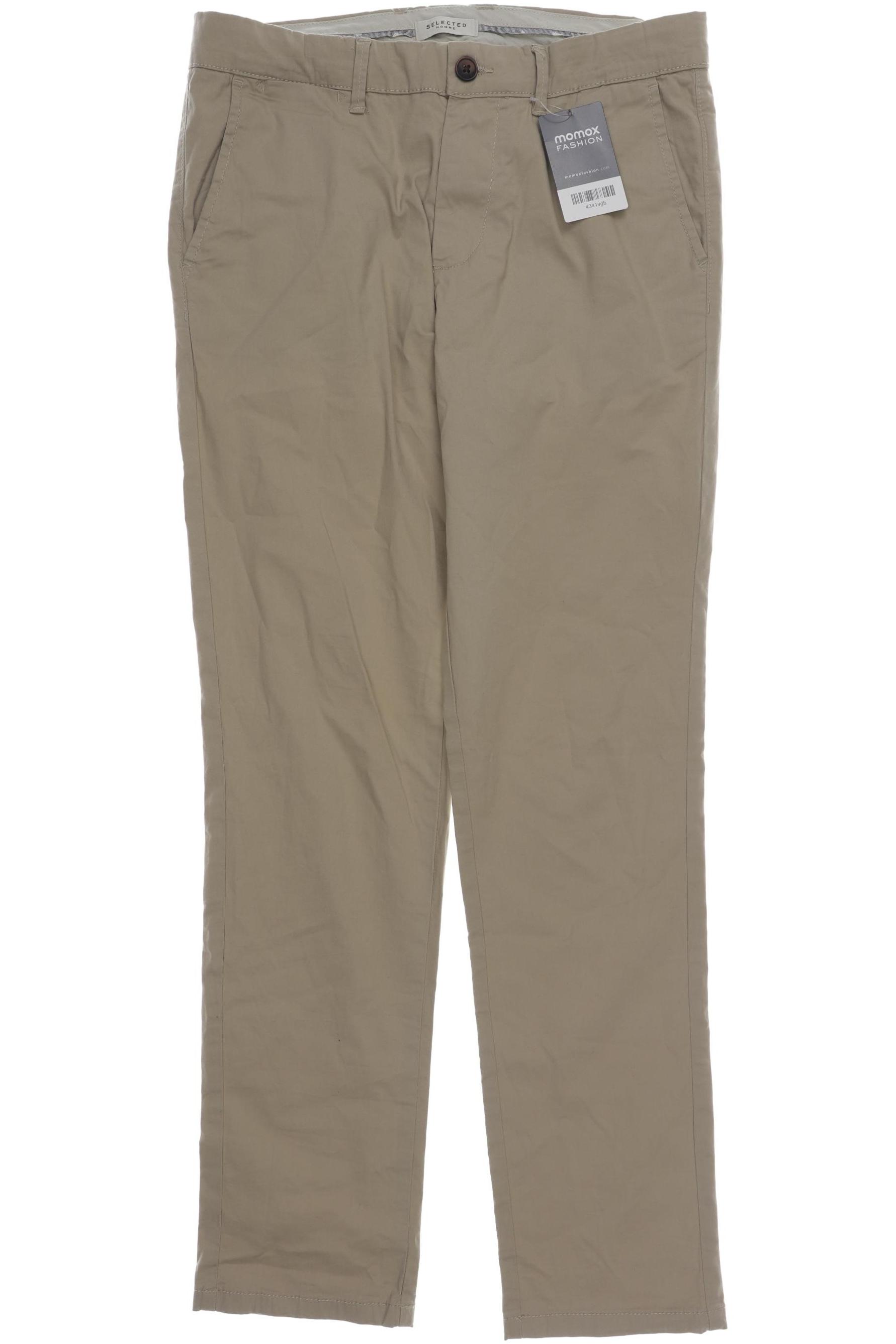 

SELECTED Herren Stoffhose, beige