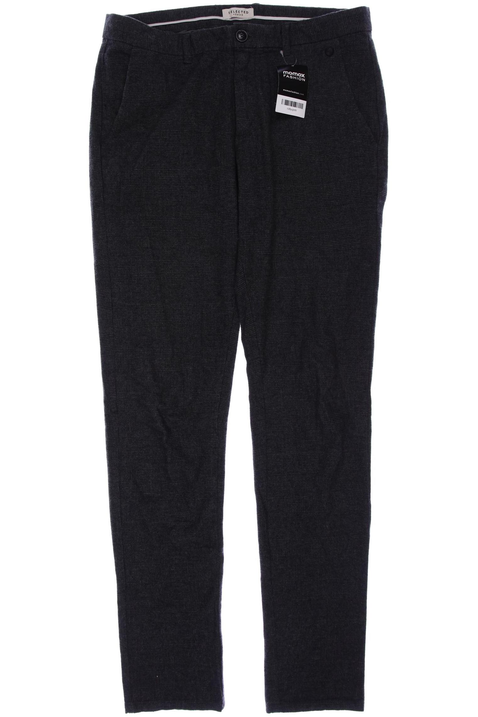 

SELECTED Herren Stoffhose, grau