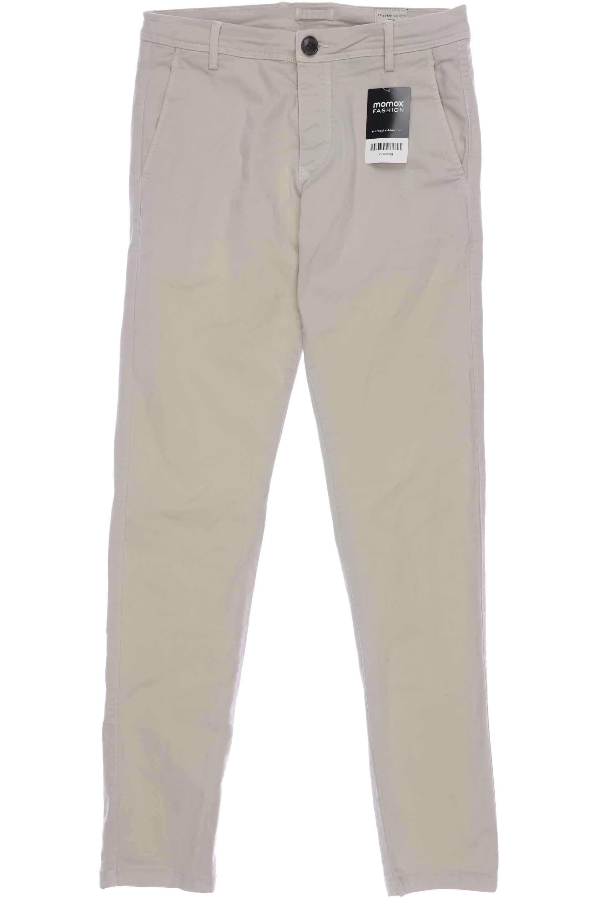

Selected Herren Stoffhose, cremeweiß, Gr. 30