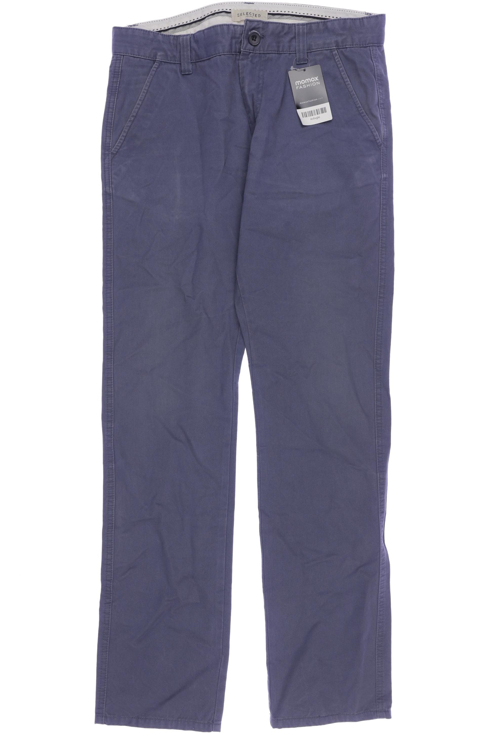 

Selected Herren Stoffhose, blau, Gr. 32