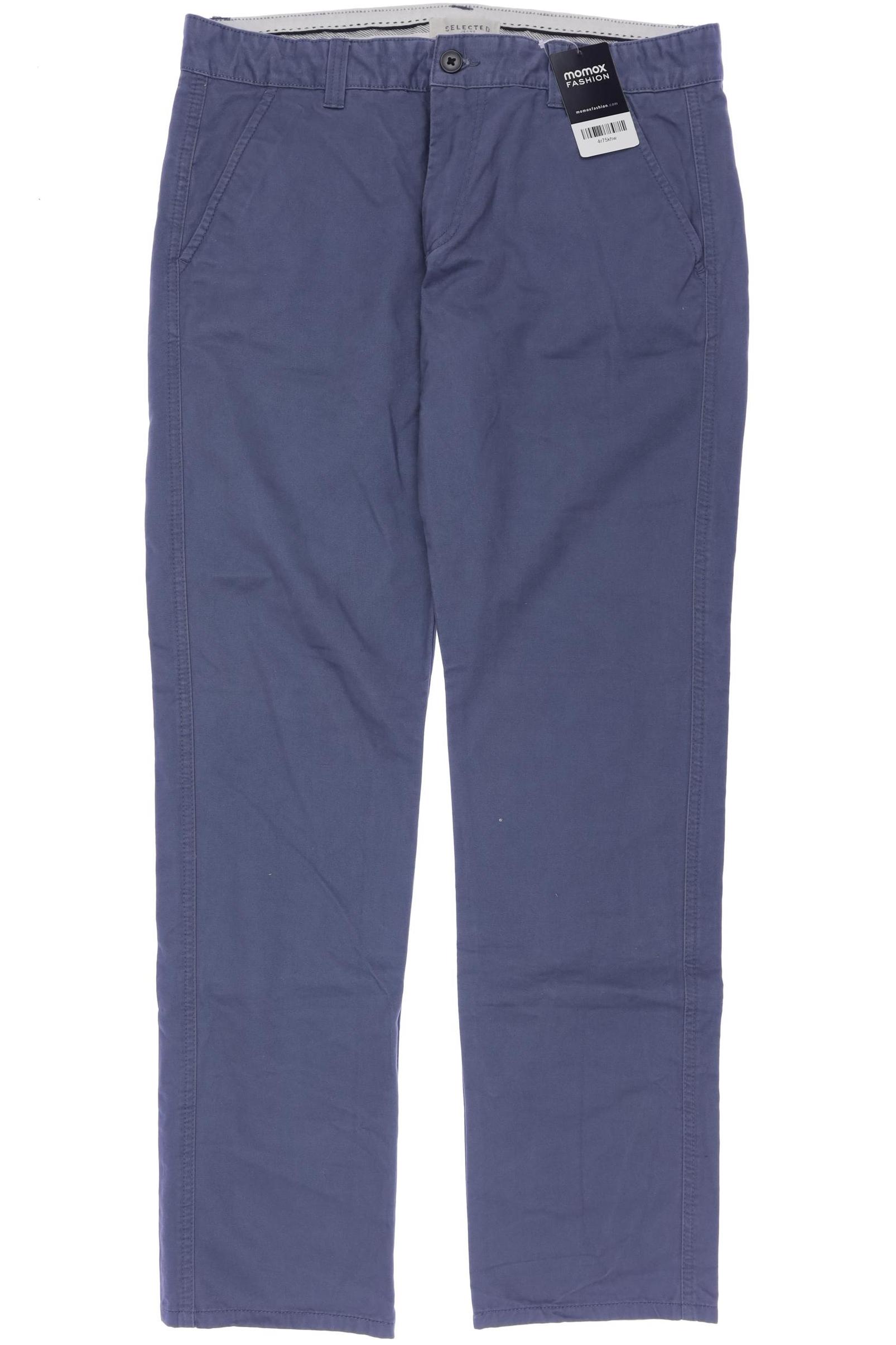 

Selected Herren Stoffhose, blau, Gr. 34