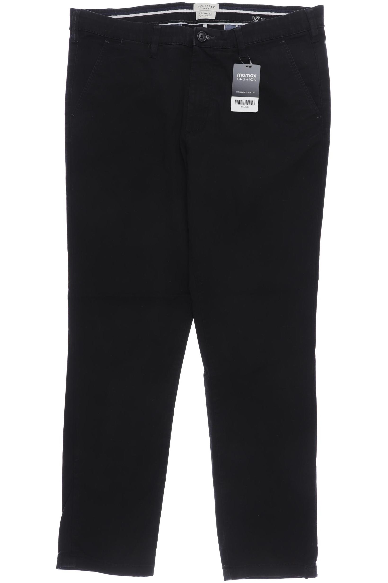 

Selected Herren Stoffhose, schwarz, Gr. 36