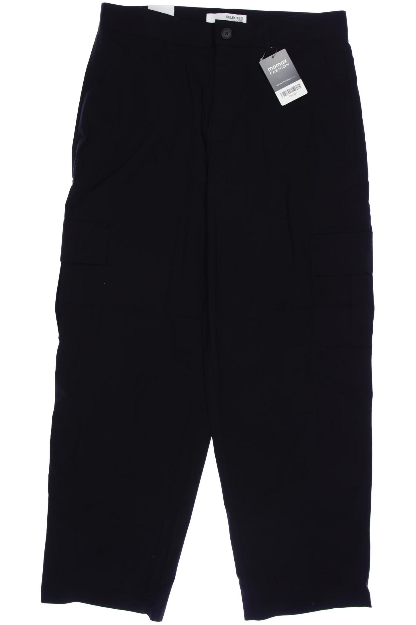 

Selected Herren Stoffhose, schwarz, Gr. 33