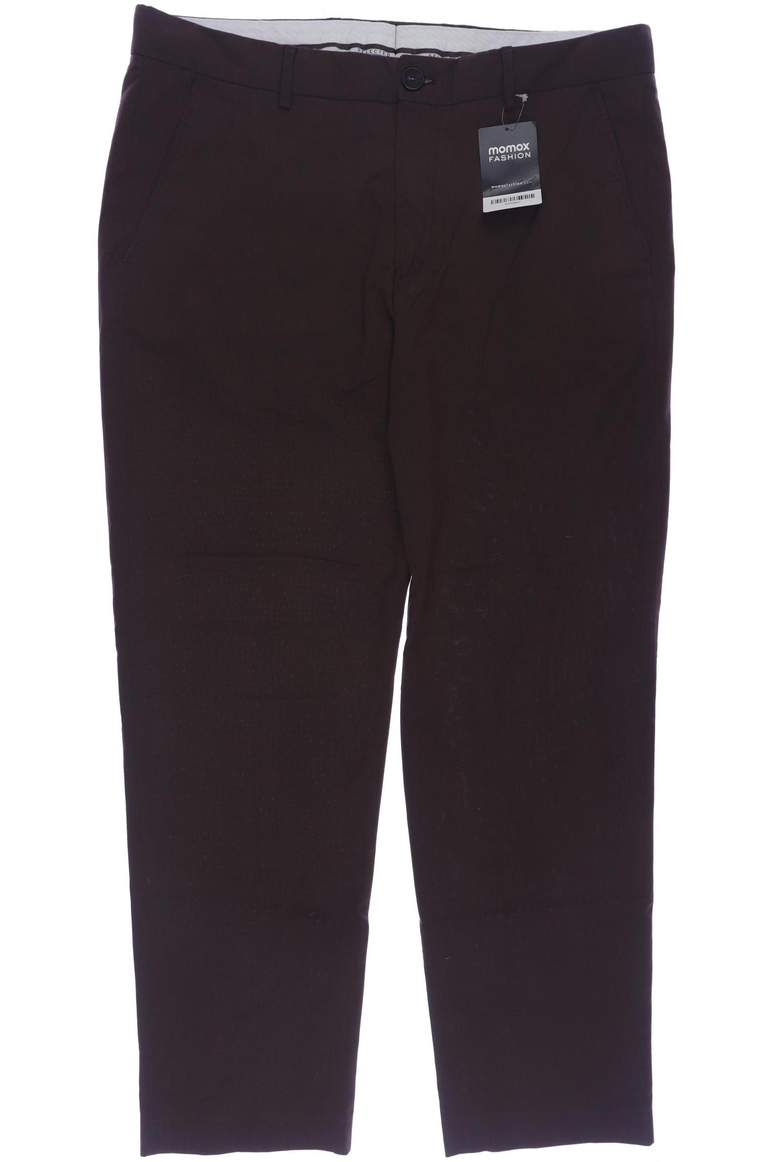 

Selected Herren Stoffhose, braun, Gr. 50