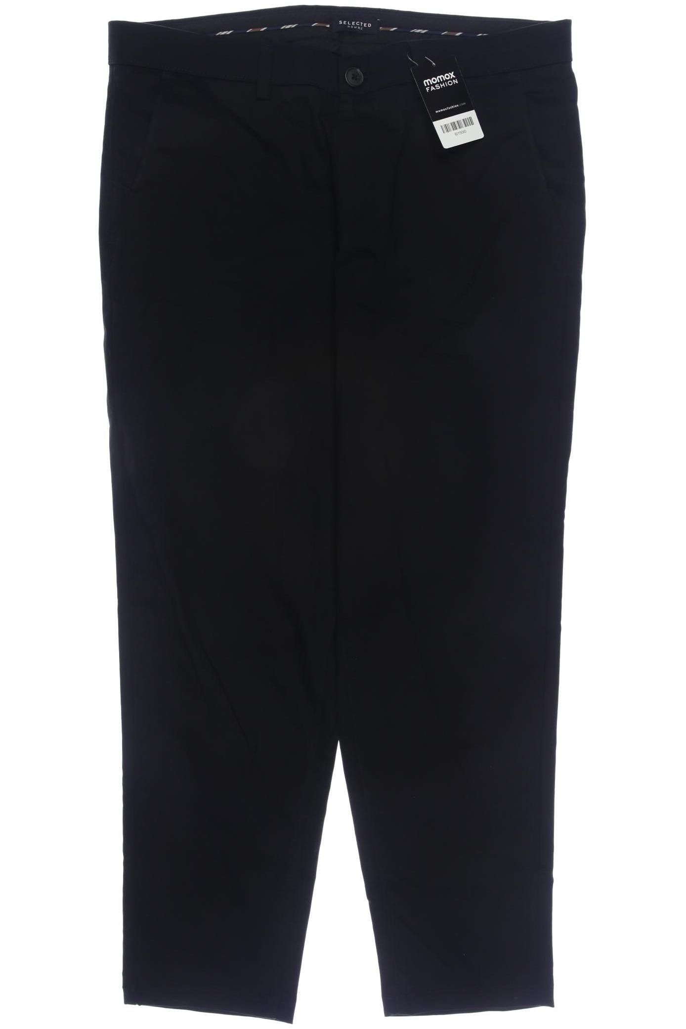 

Selected Herren Stoffhose, schwarz, Gr. 34