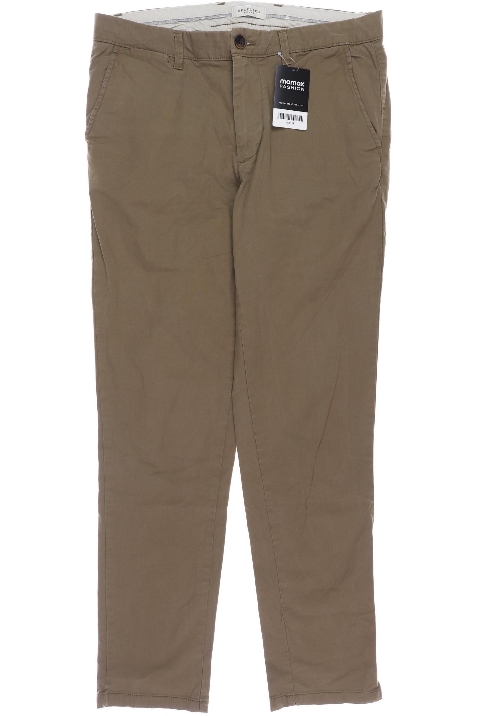 

SELECTED Herren Stoffhose, braun