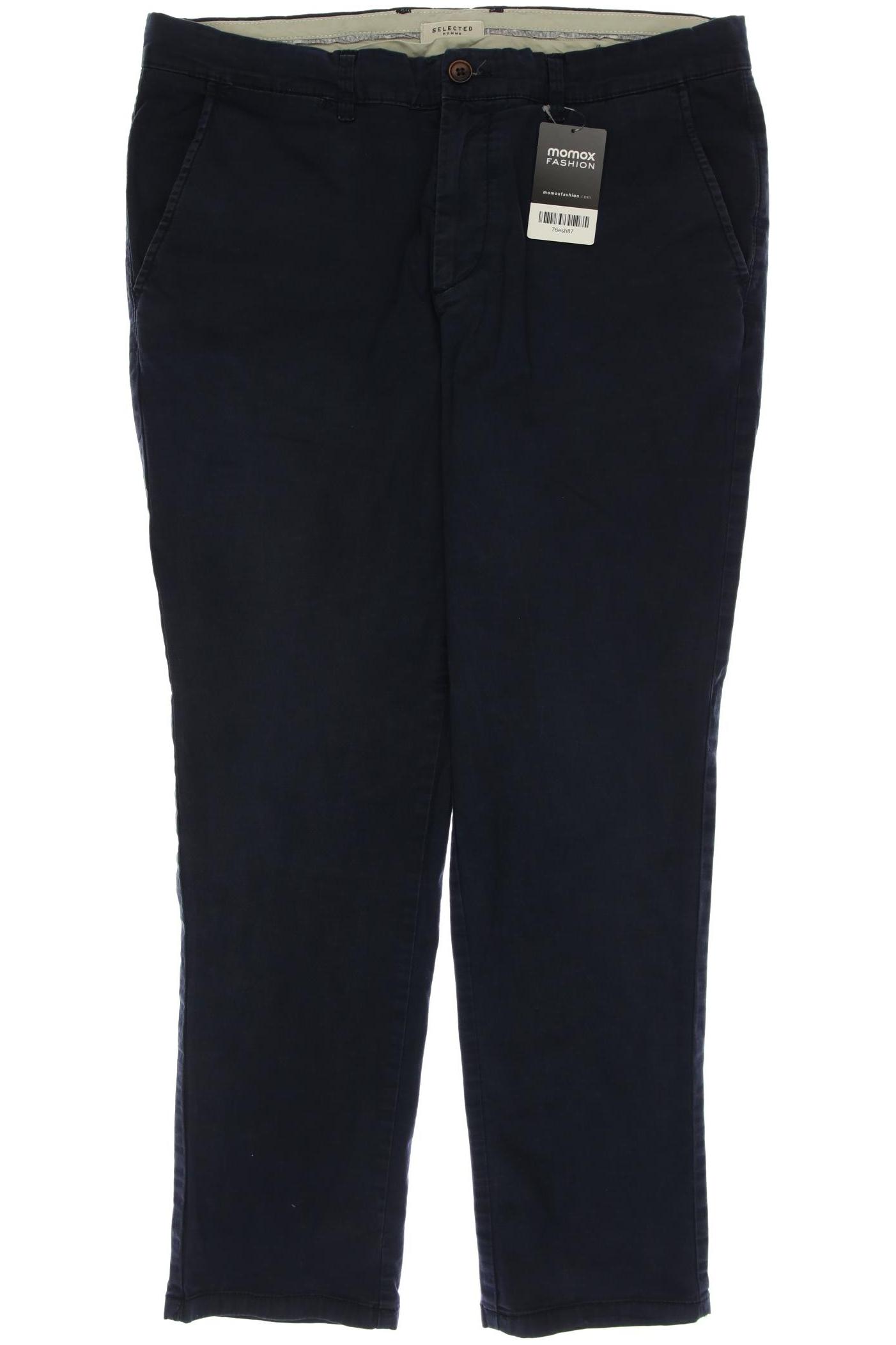 

SELECTED Herren Stoffhose, marineblau