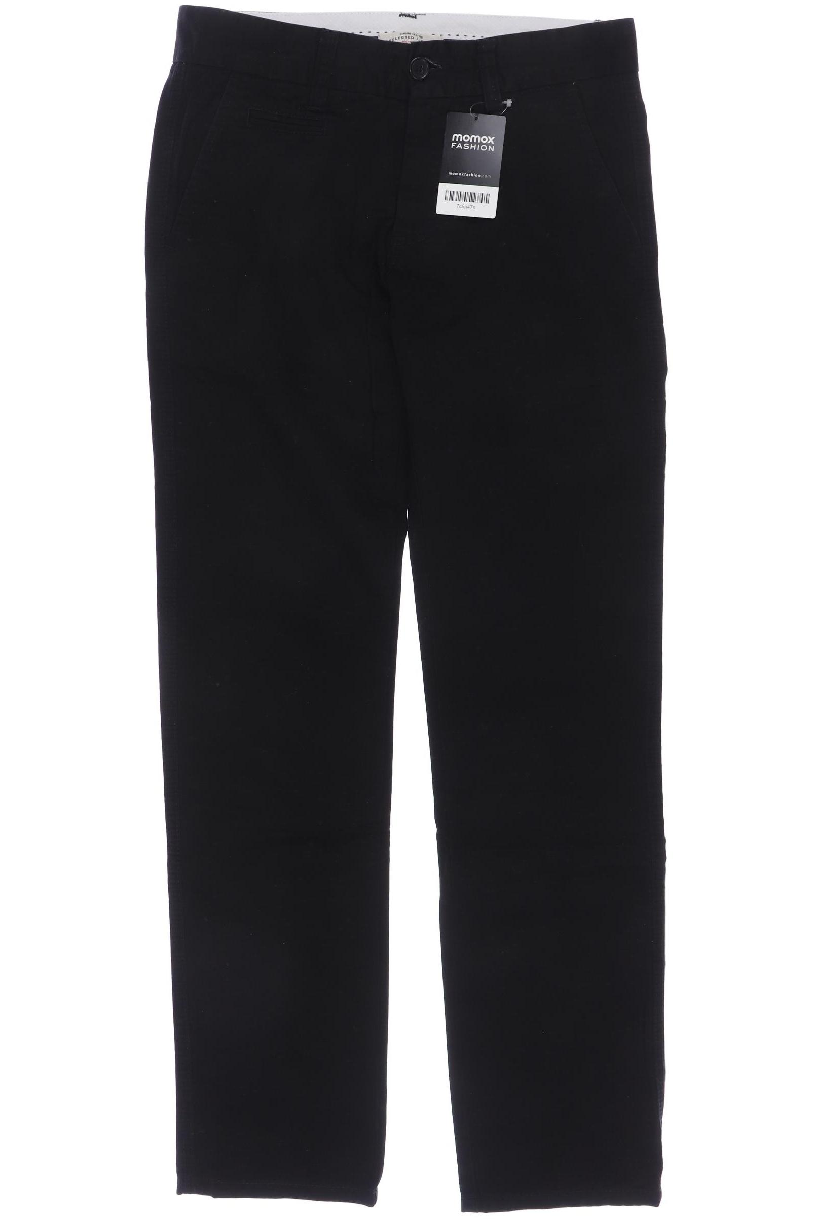 

SELECTED Herren Stoffhose, schwarz
