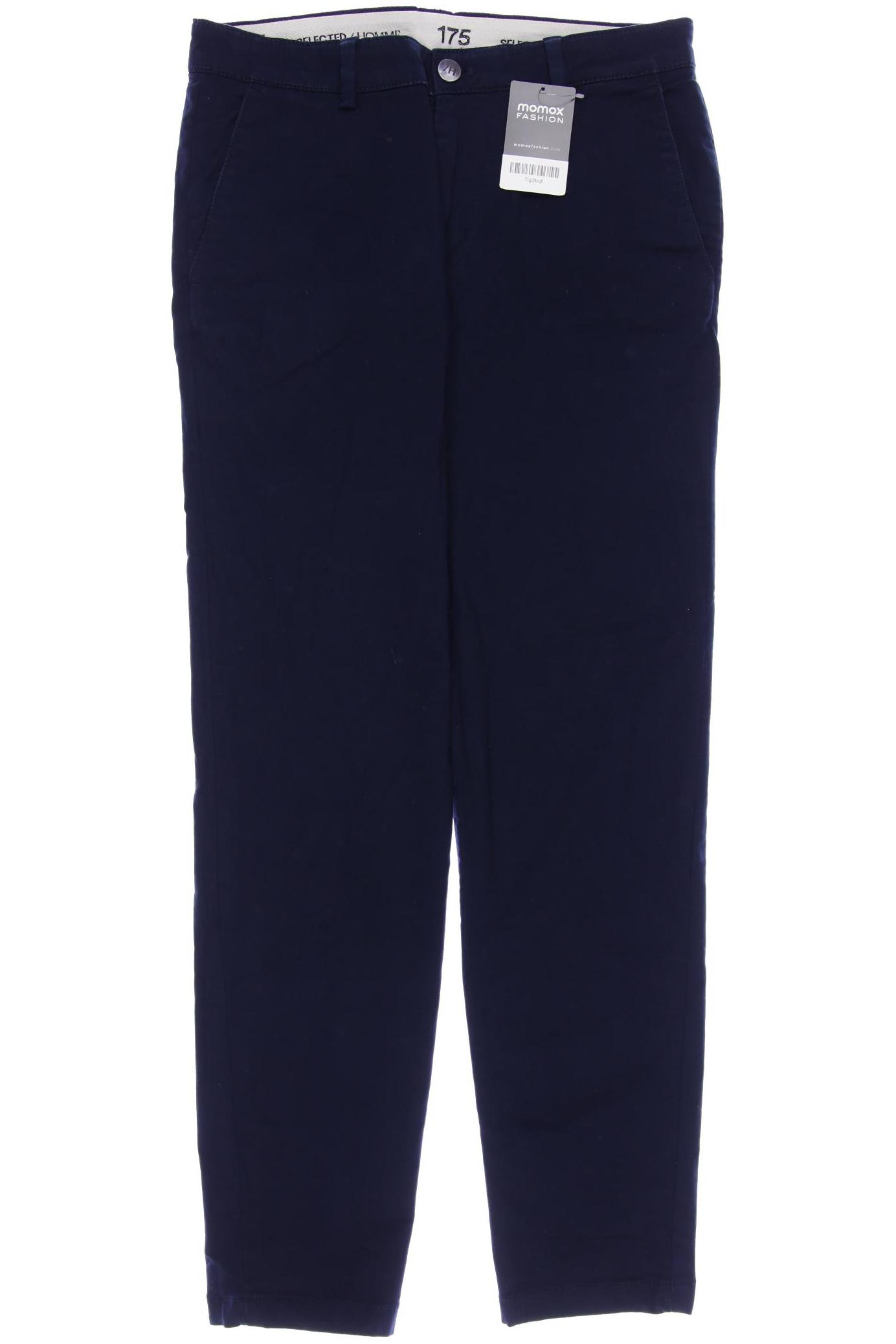 

SELECTED Herren Stoffhose, marineblau