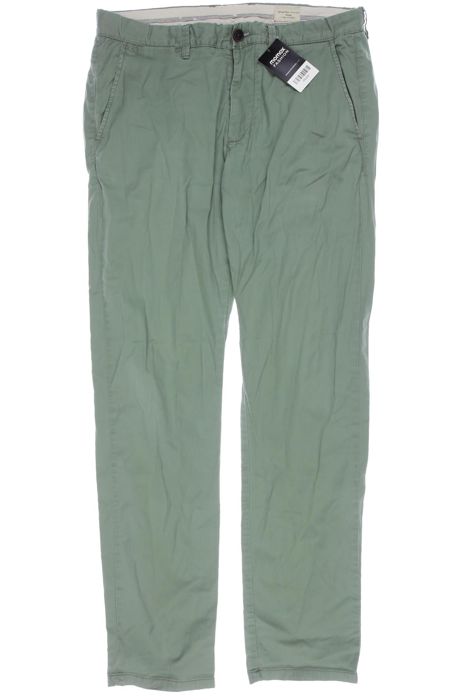 

Selected Herren Stoffhose, hellgrün, Gr. 32