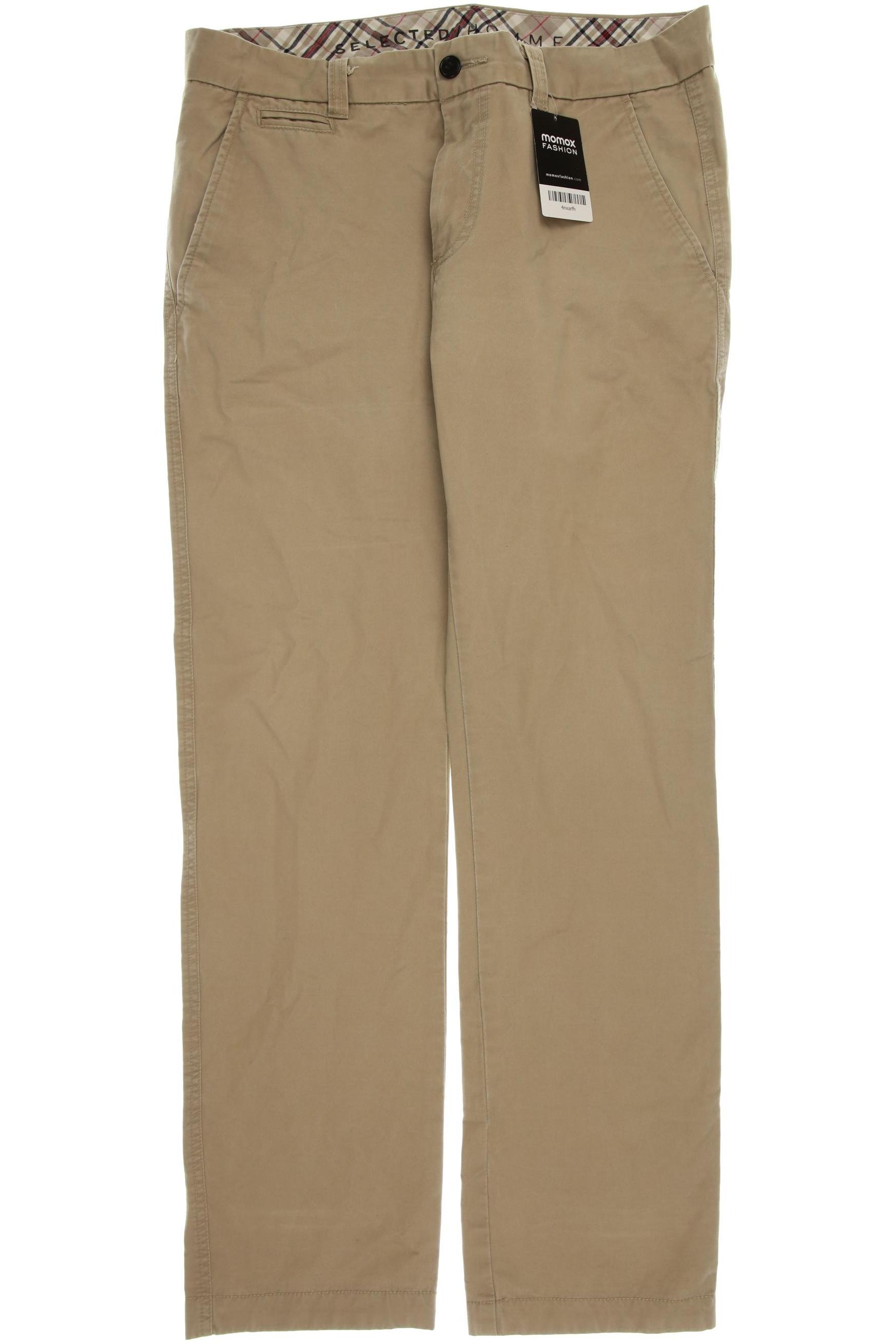 

Selected Herren Stoffhose, beige, Gr. 35