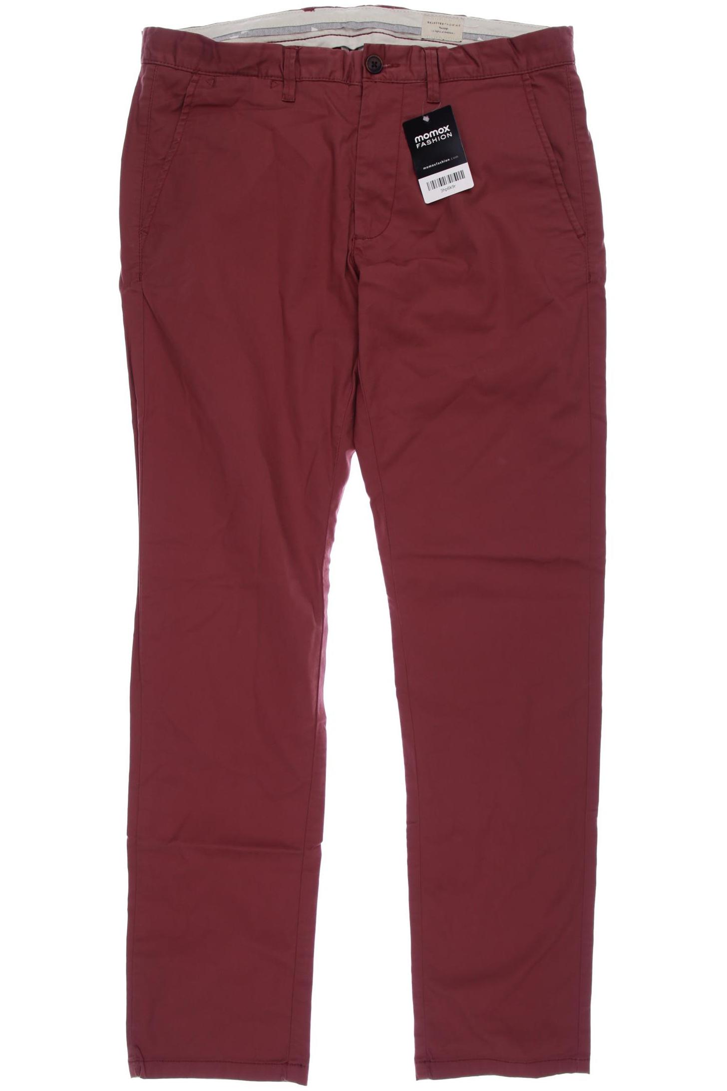 

Selected Herren Stoffhose, bordeaux, Gr. 33