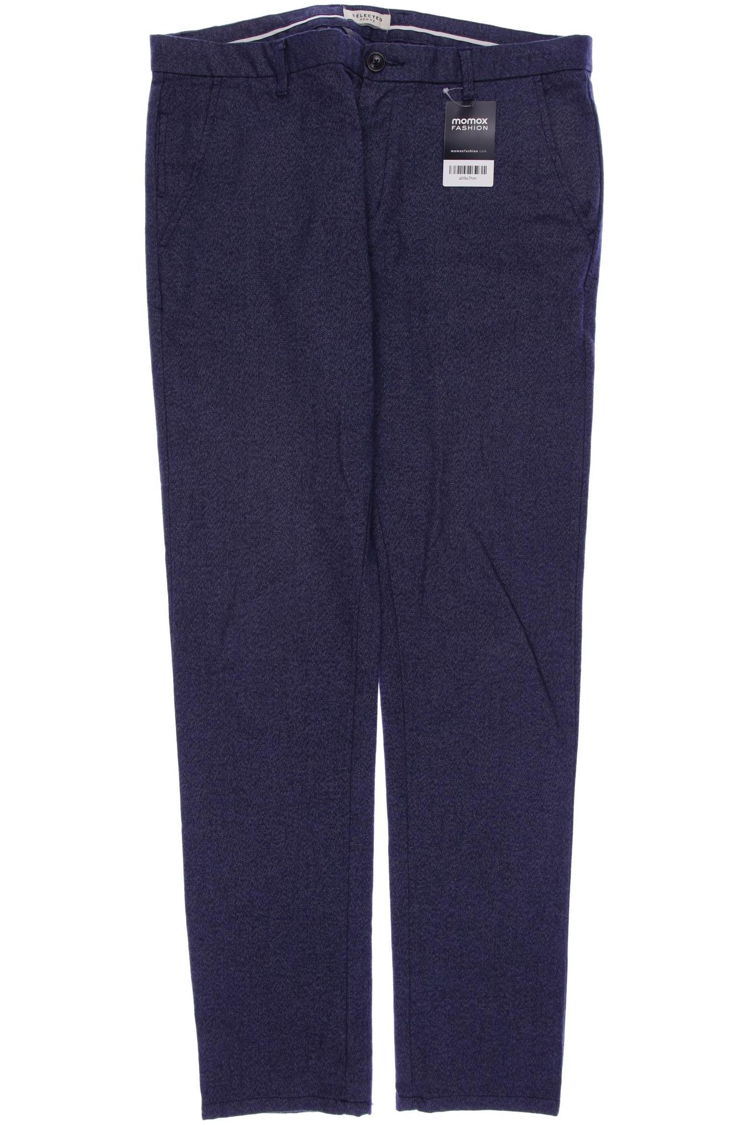 

SELECTED Herren Stoffhose, marineblau