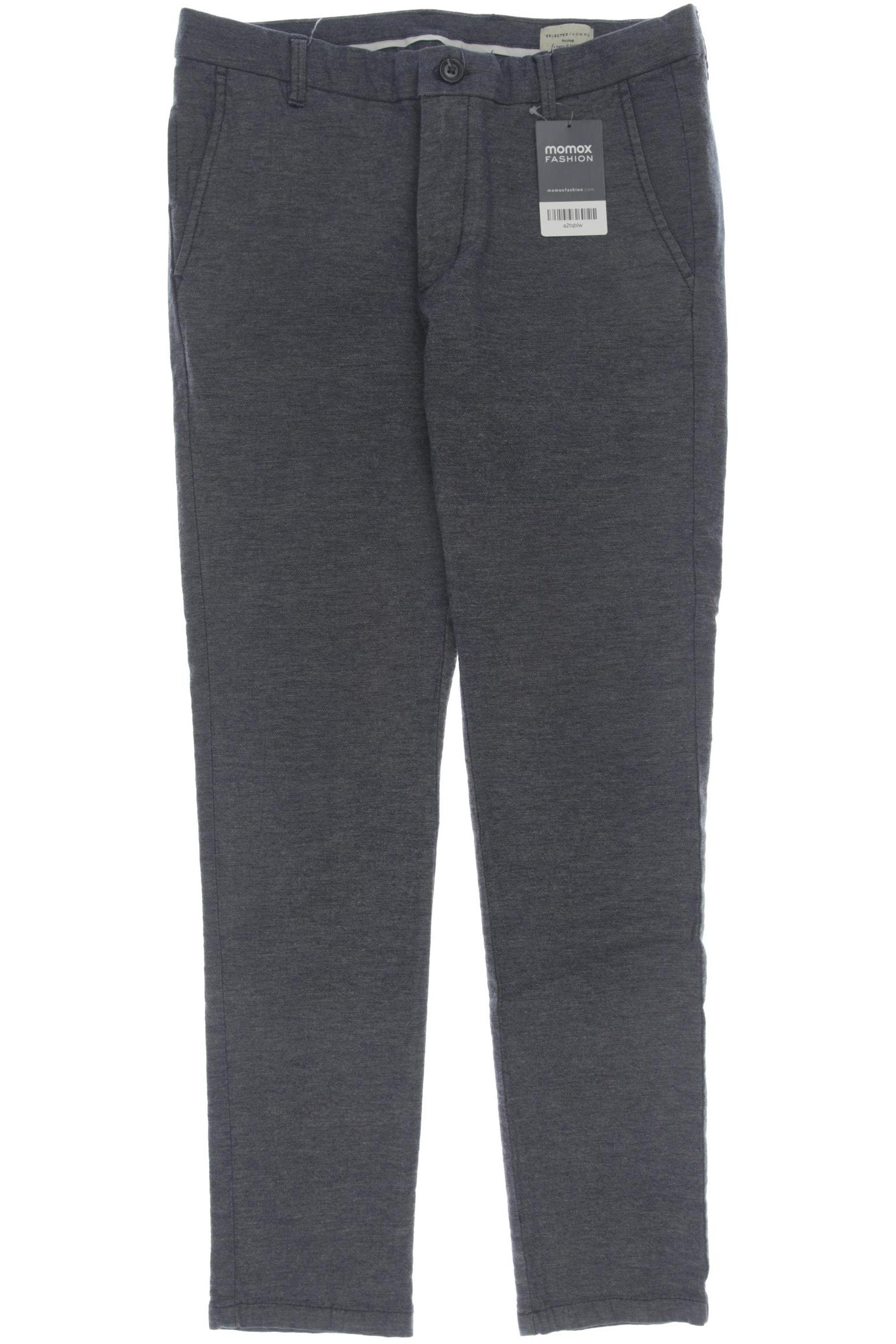 

SELECTED Herren Stoffhose, blau