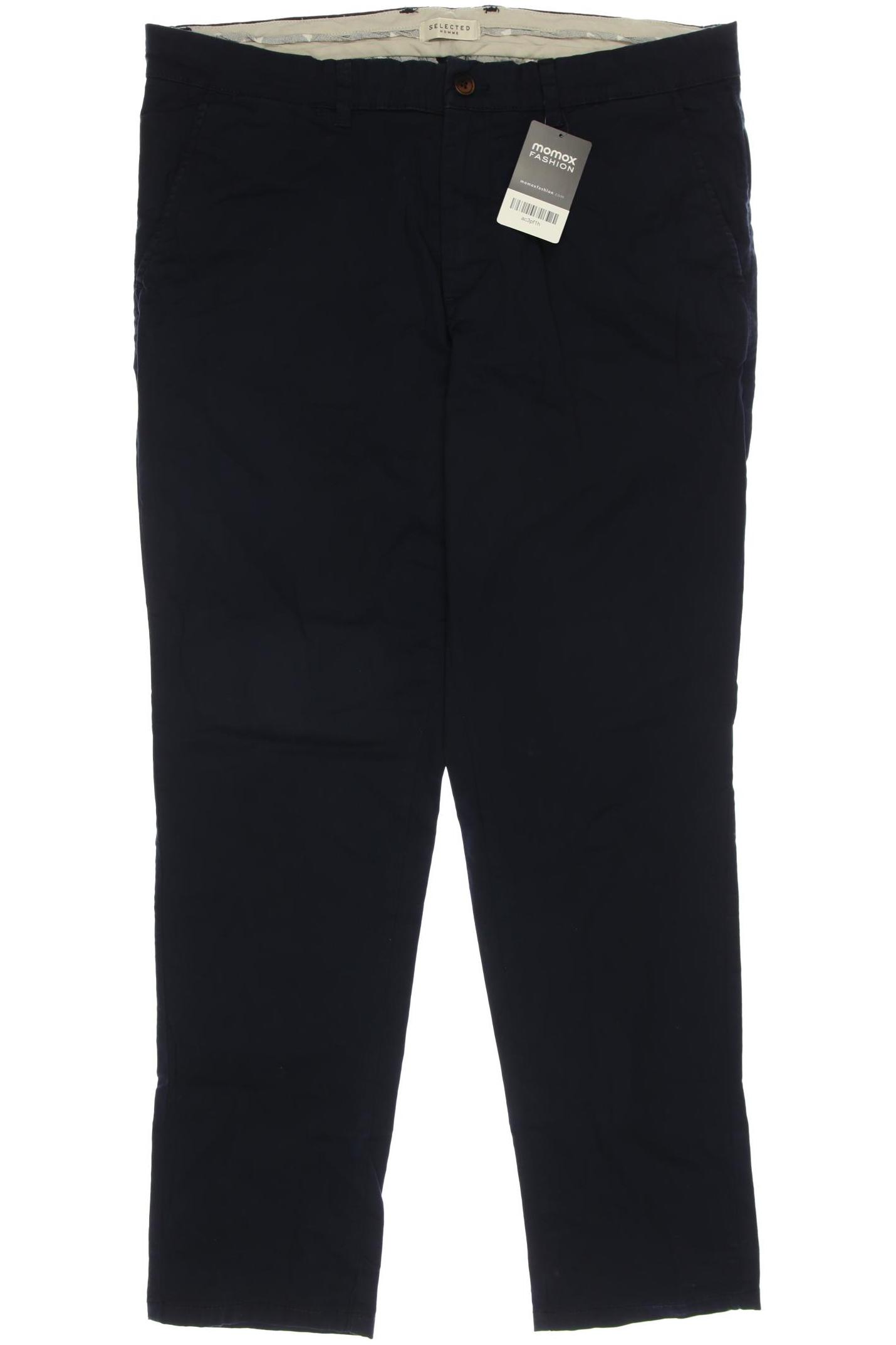 

SELECTED Herren Stoffhose, marineblau