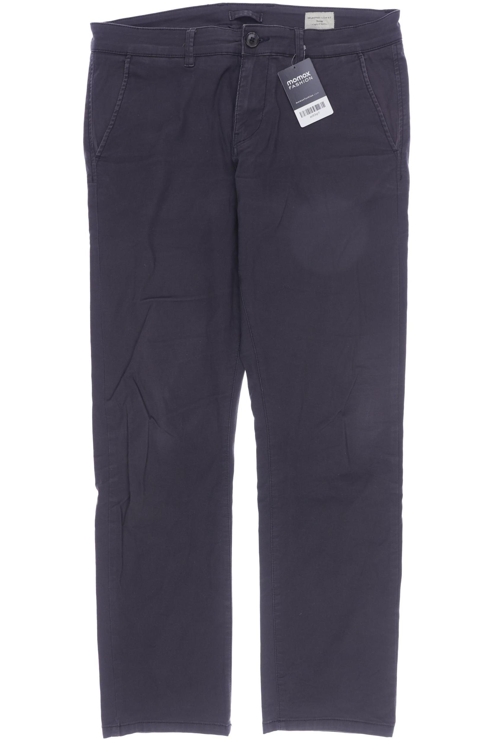

SELECTED Herren Stoffhose, grau