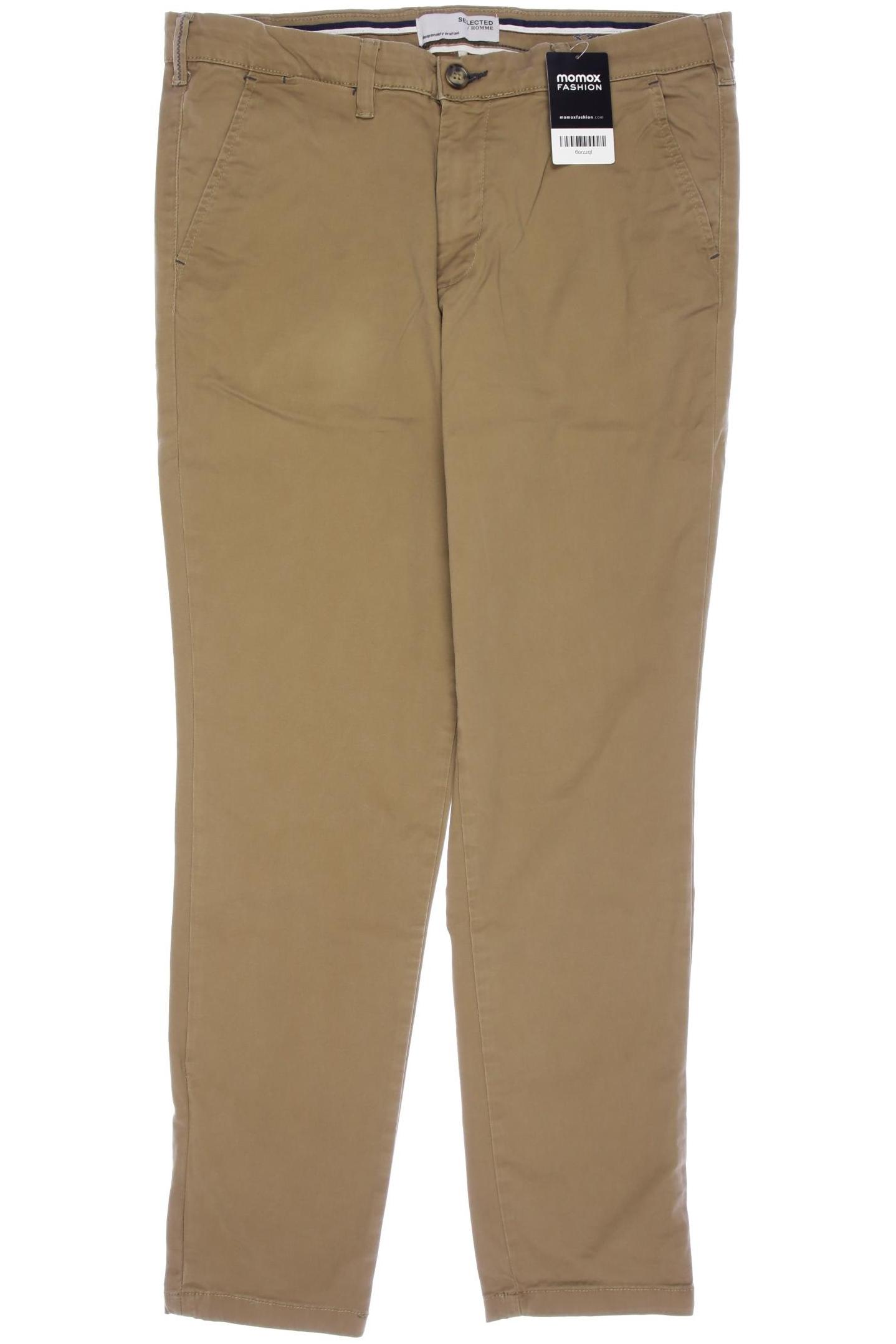 

Selected Herren Stoffhose, beige, Gr. 34