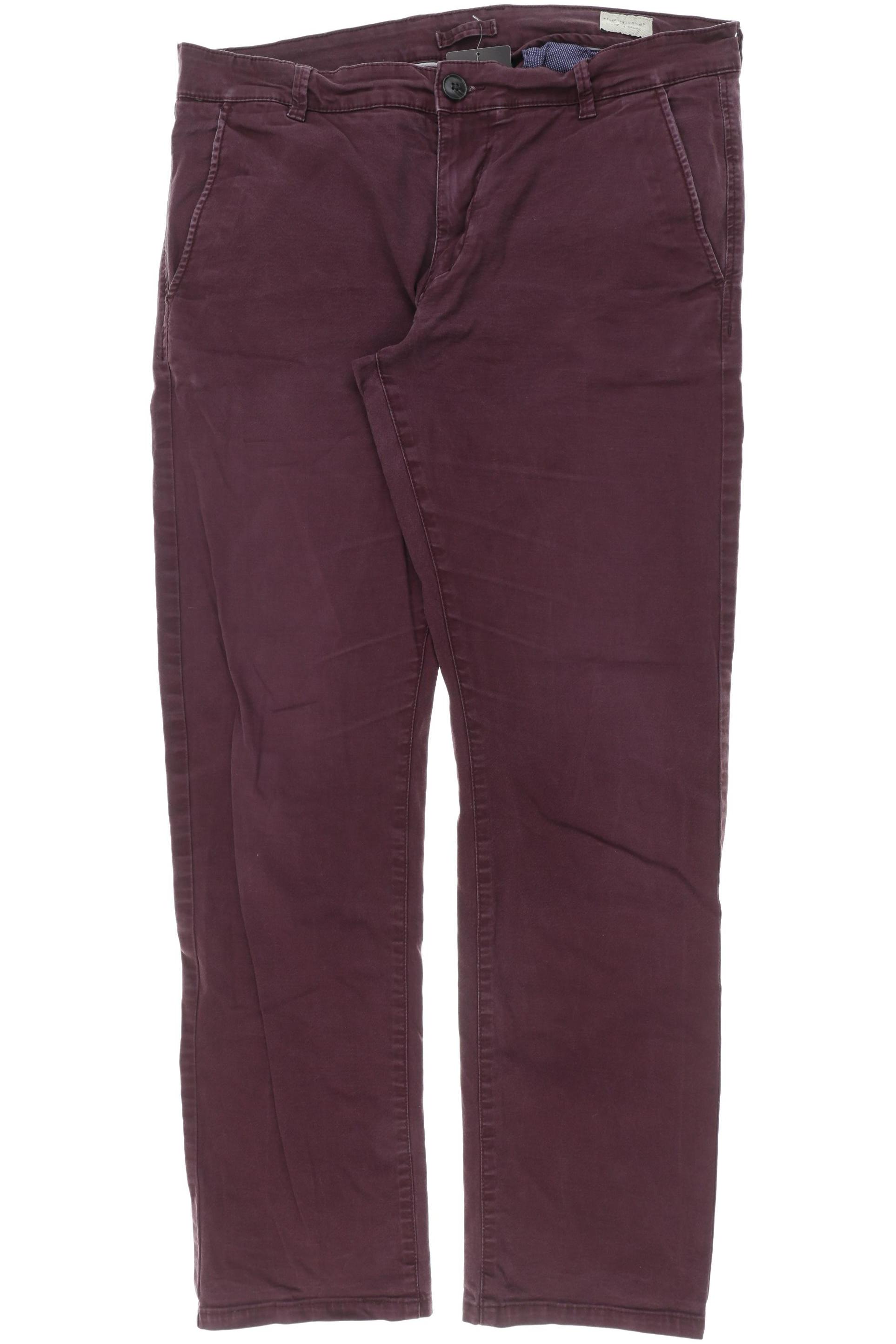 

Selected Herren Stoffhose, rot, Gr. 34