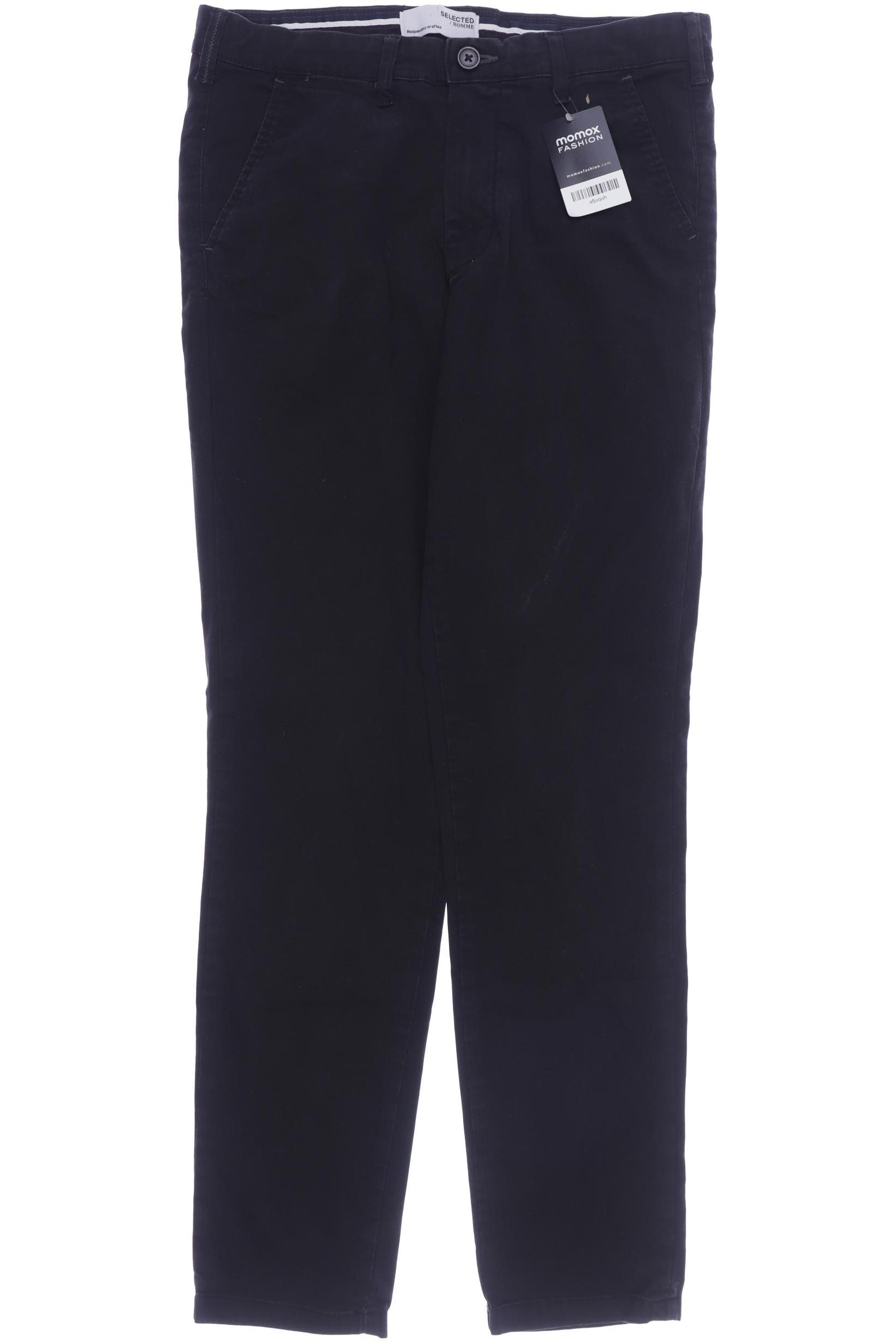 

Selected Herren Stoffhose, schwarz, Gr. 32